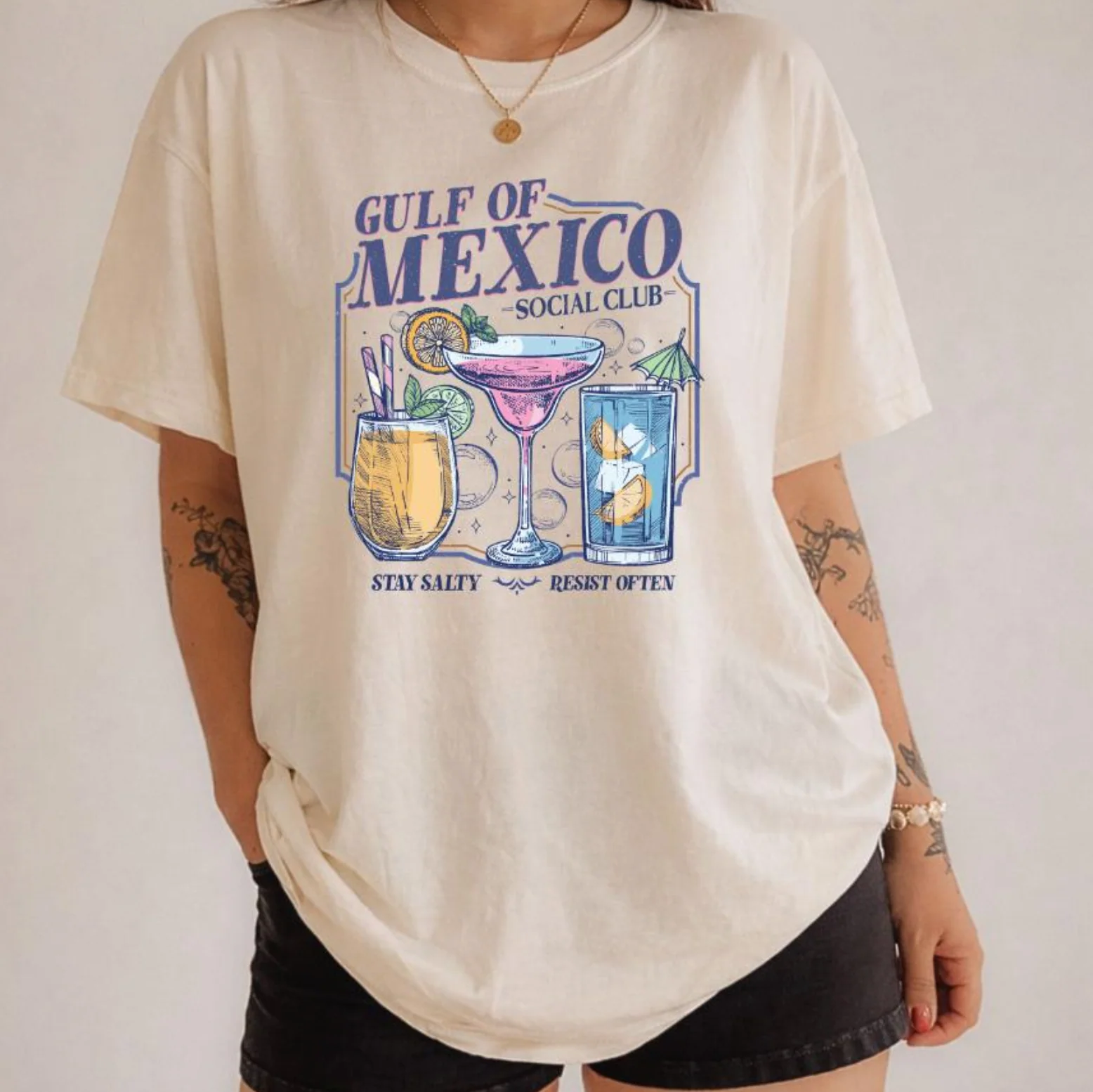 Gulf of Mexico Social Club - Resist Shirt