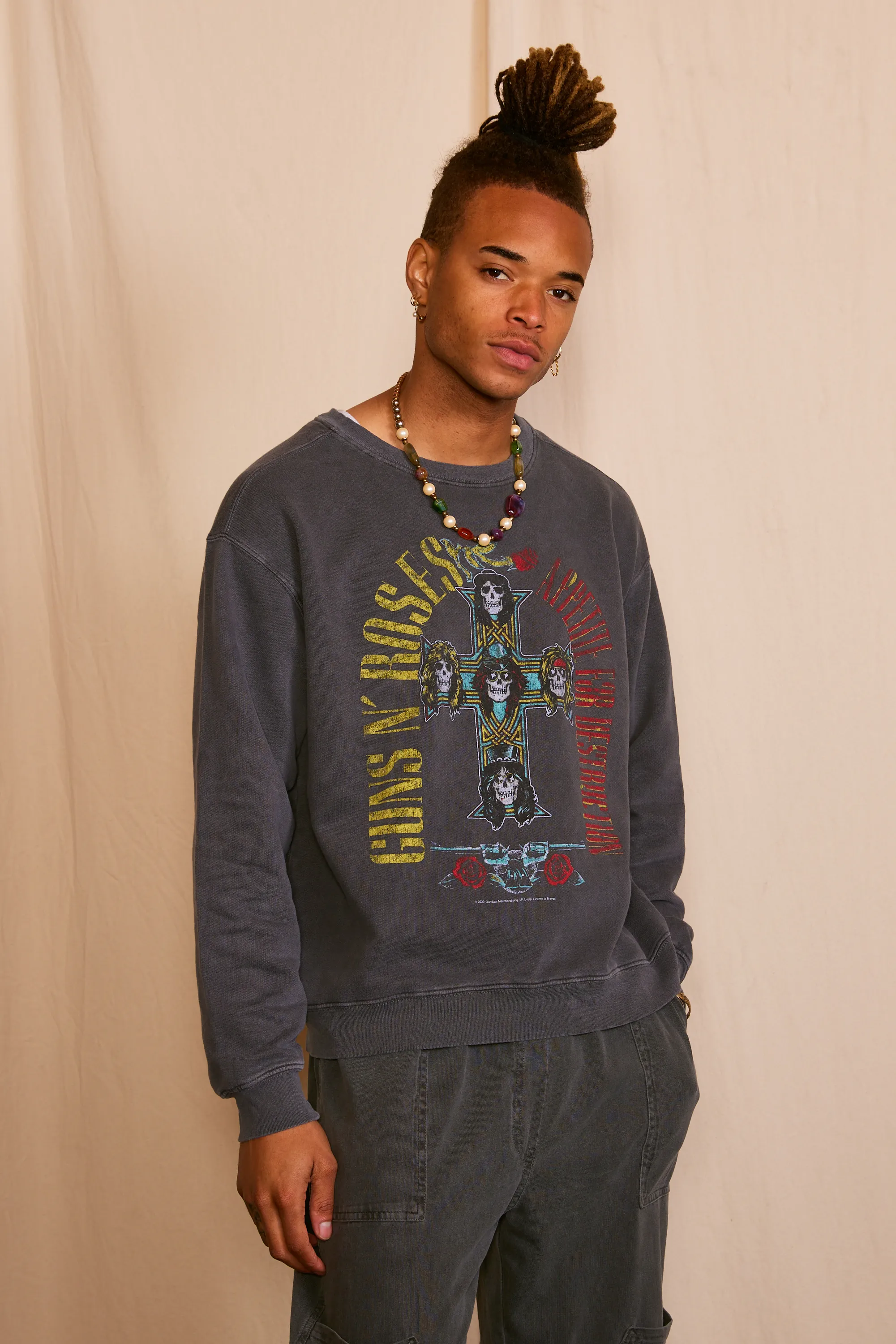 Guns N Roses Appetite for Destruction Men's Sweatshirt - Image 3