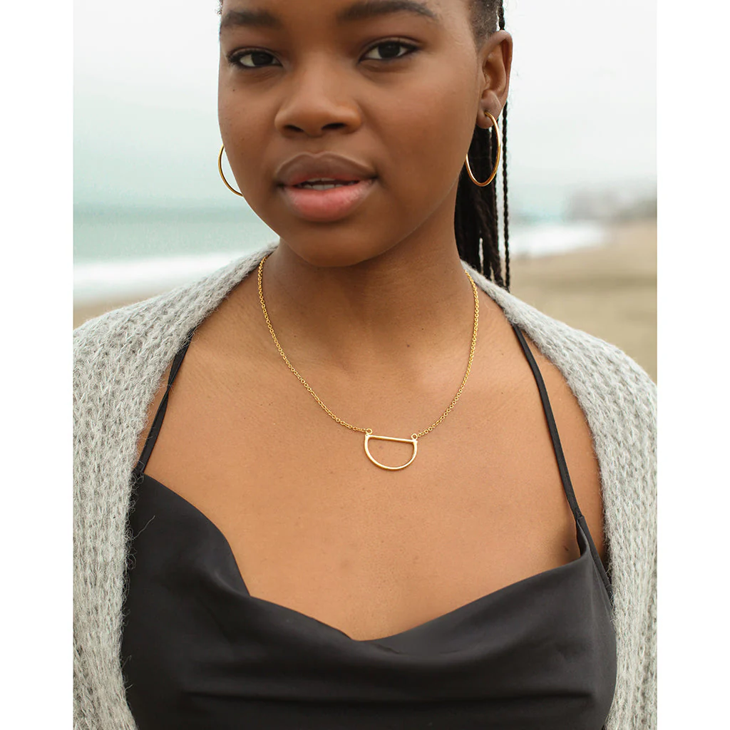 Half Moon Necklace - Image 3