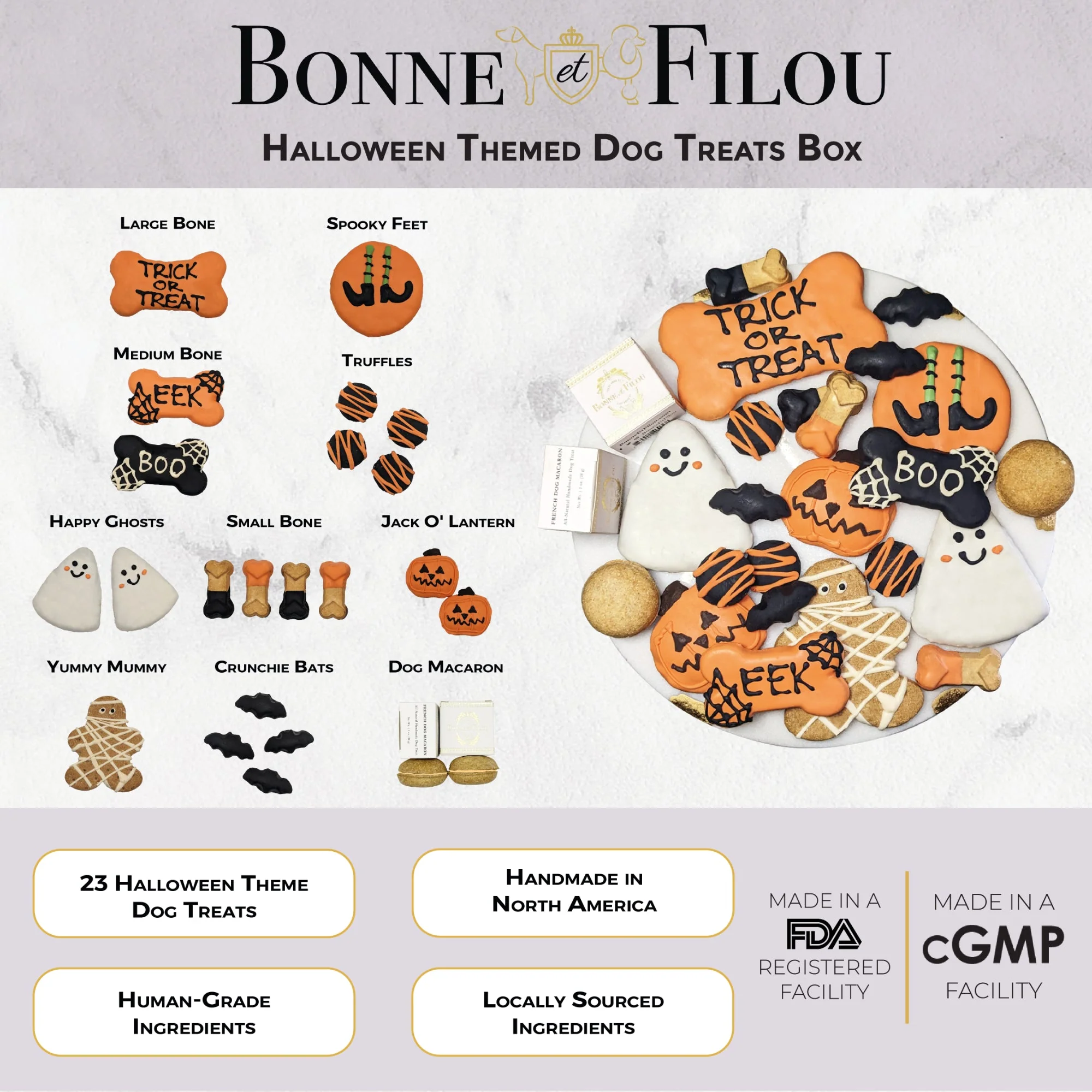 Halloween Themed Dog Treats Gift Box - Image 4
