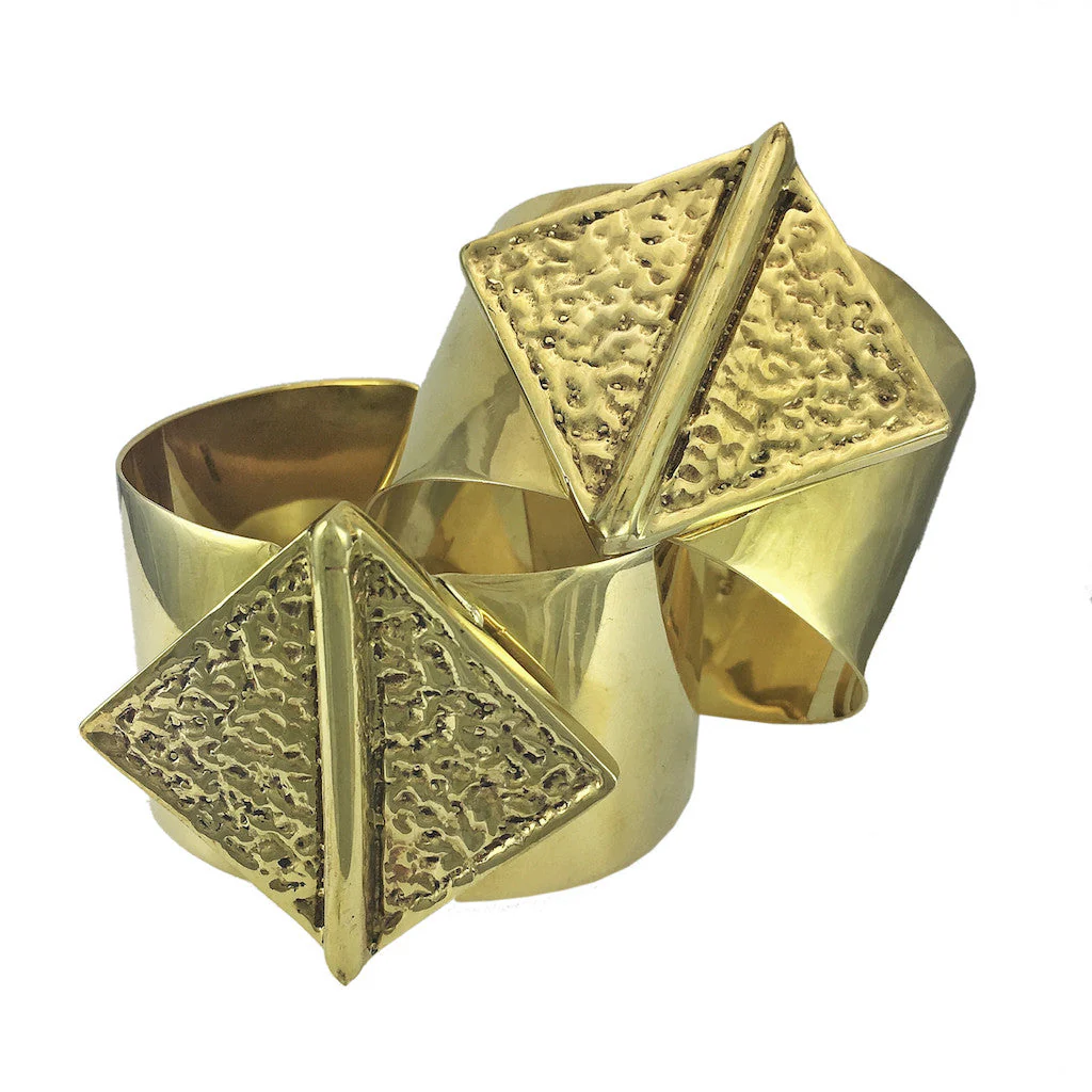 Hammered Bombshell Cuff - Image 3