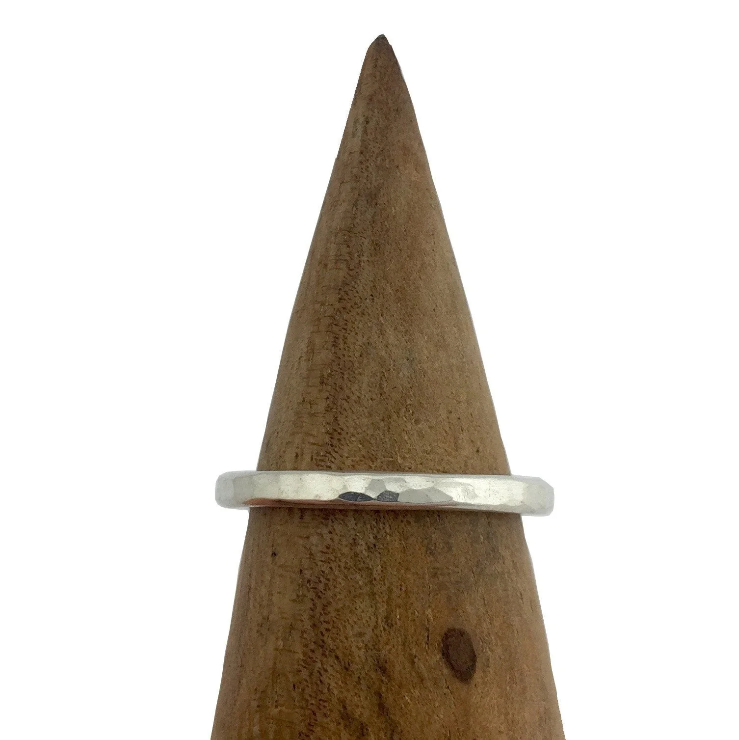 Hammered Stacking Ring - Image 2