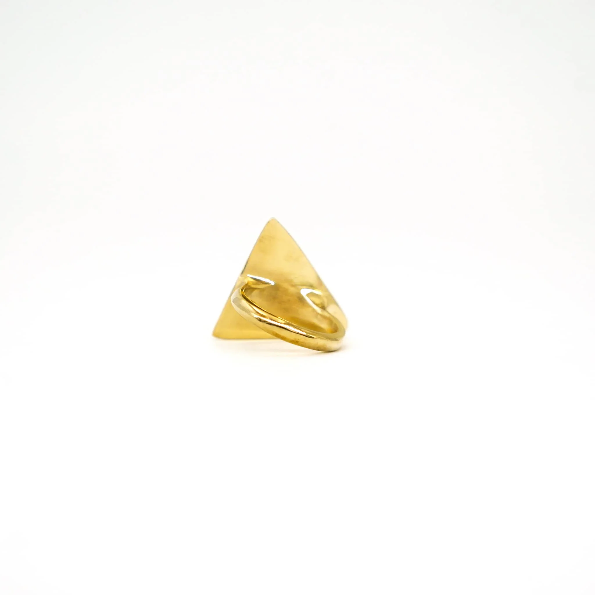Hammered Triangle Ring | Pambo - Image 2