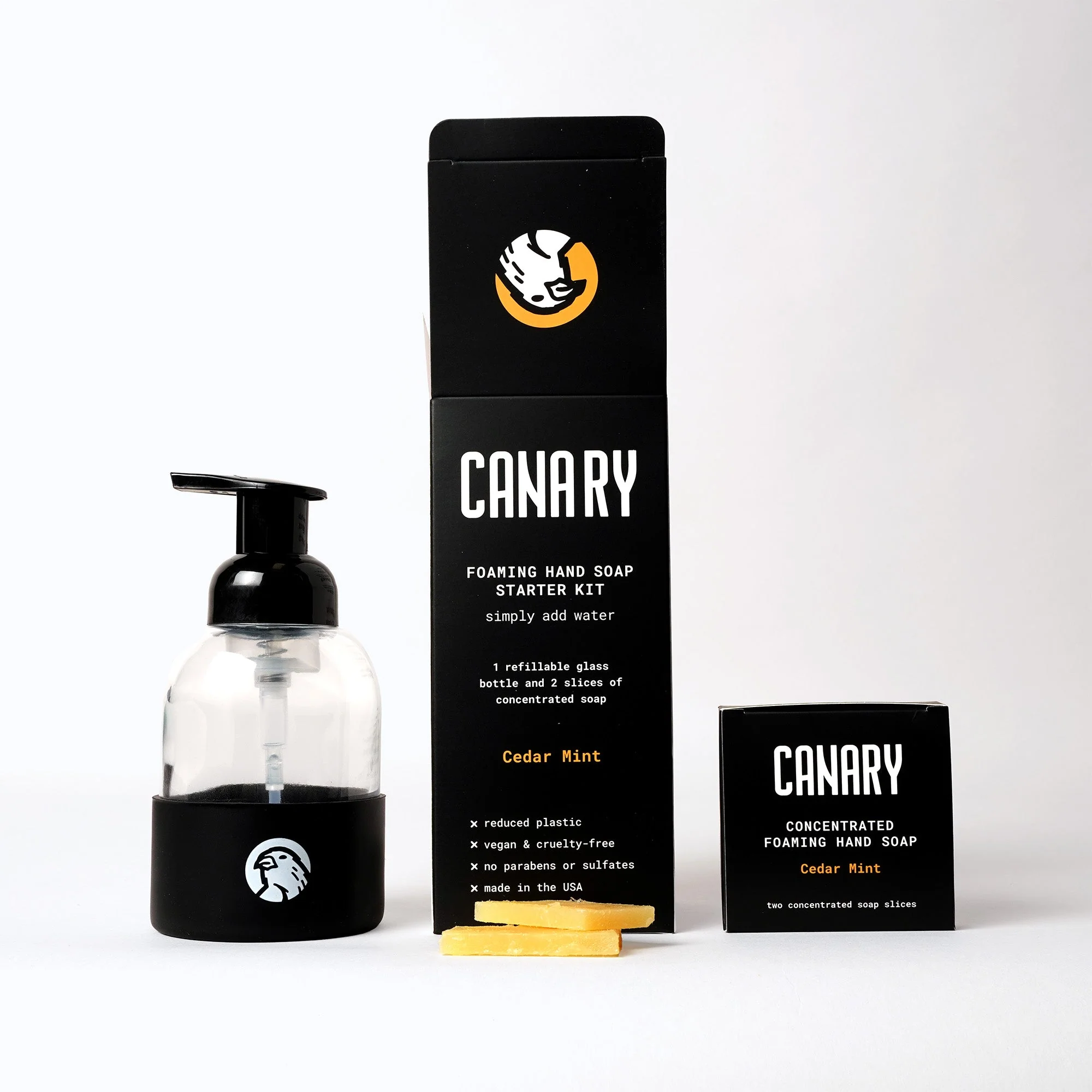 Hand Soap Starter Kit - Bottle & 2 Soap Slices - Image 3