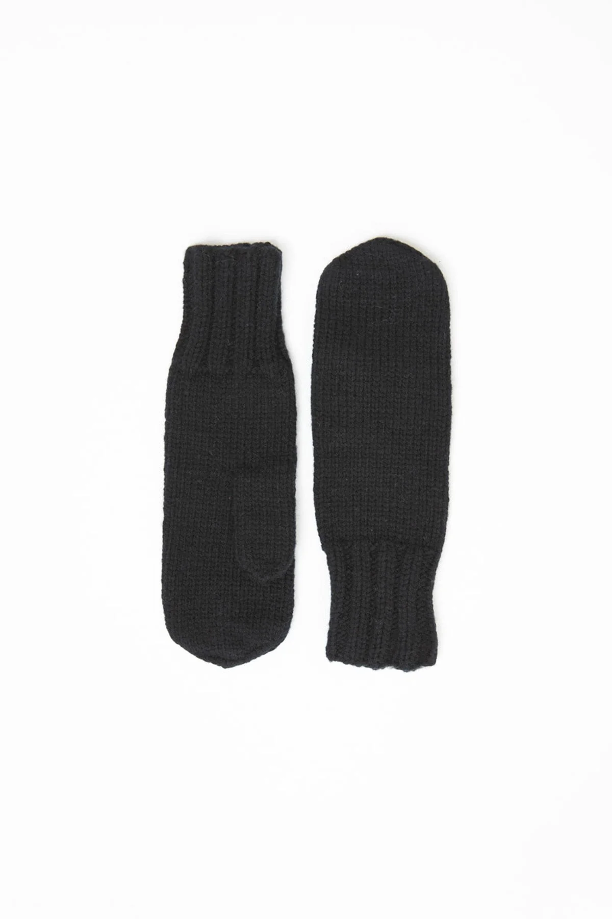 Handknit Merino Mittens