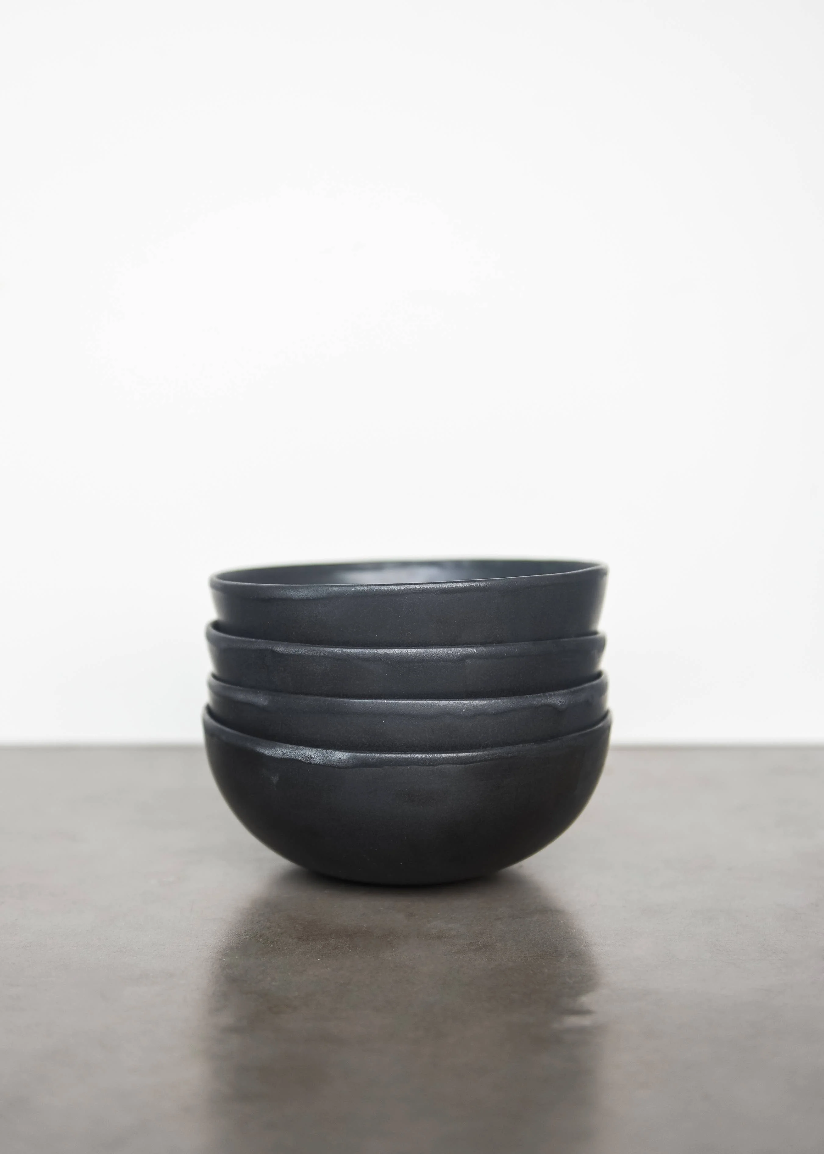 Handmade Ukrainian Matte Stoneware Bowls - Image 2