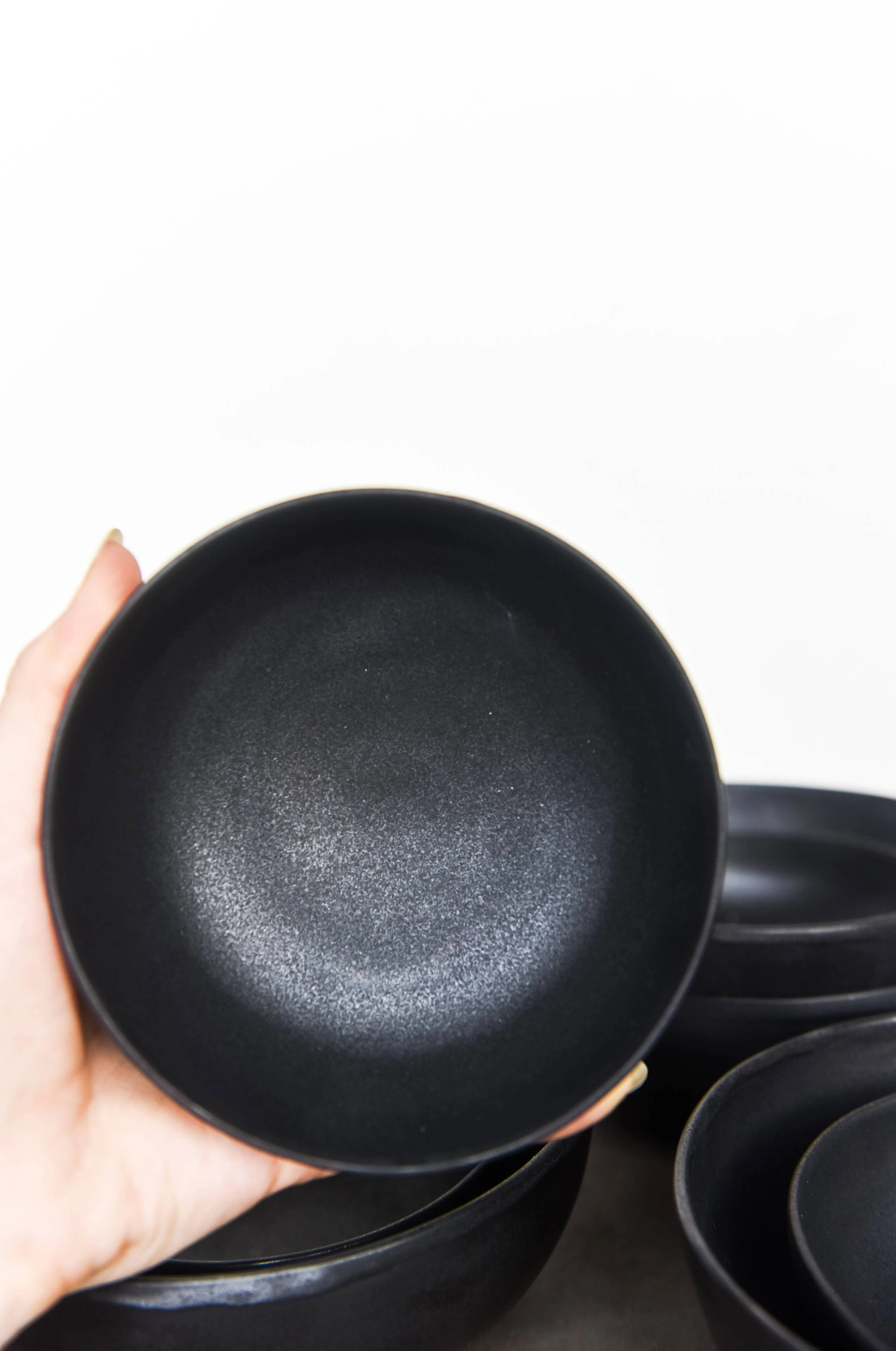 Handmade Ukrainian Matte Stoneware Bowls - Image 9