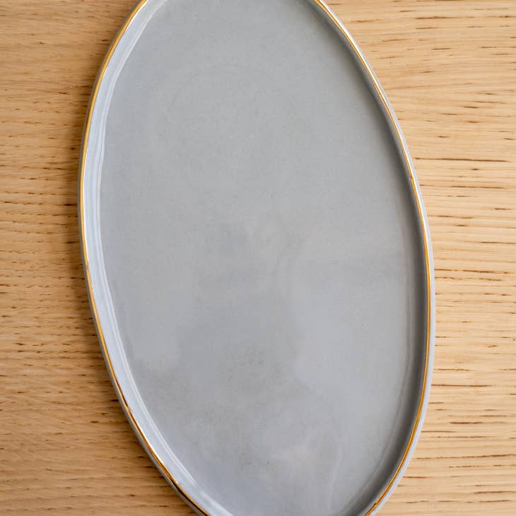 Handmade Ukrainian Porcelain Serving Platter - Image 16