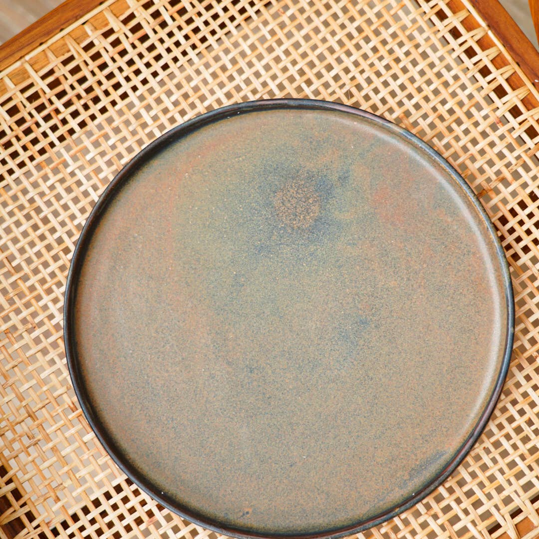 Handmade Ukrainian Stoneware Dinner Plates - Image 11