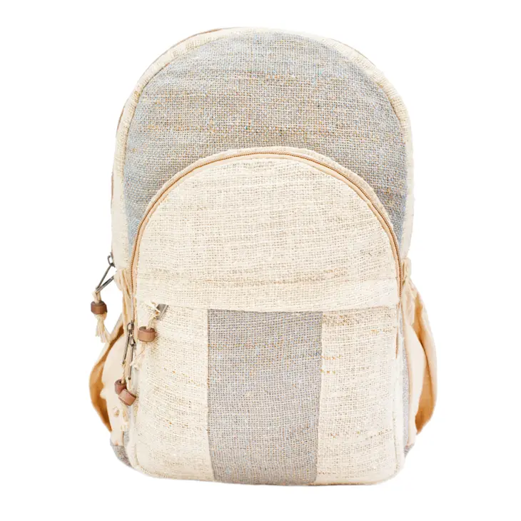 Handwoven Hemp Backpack - Image 5