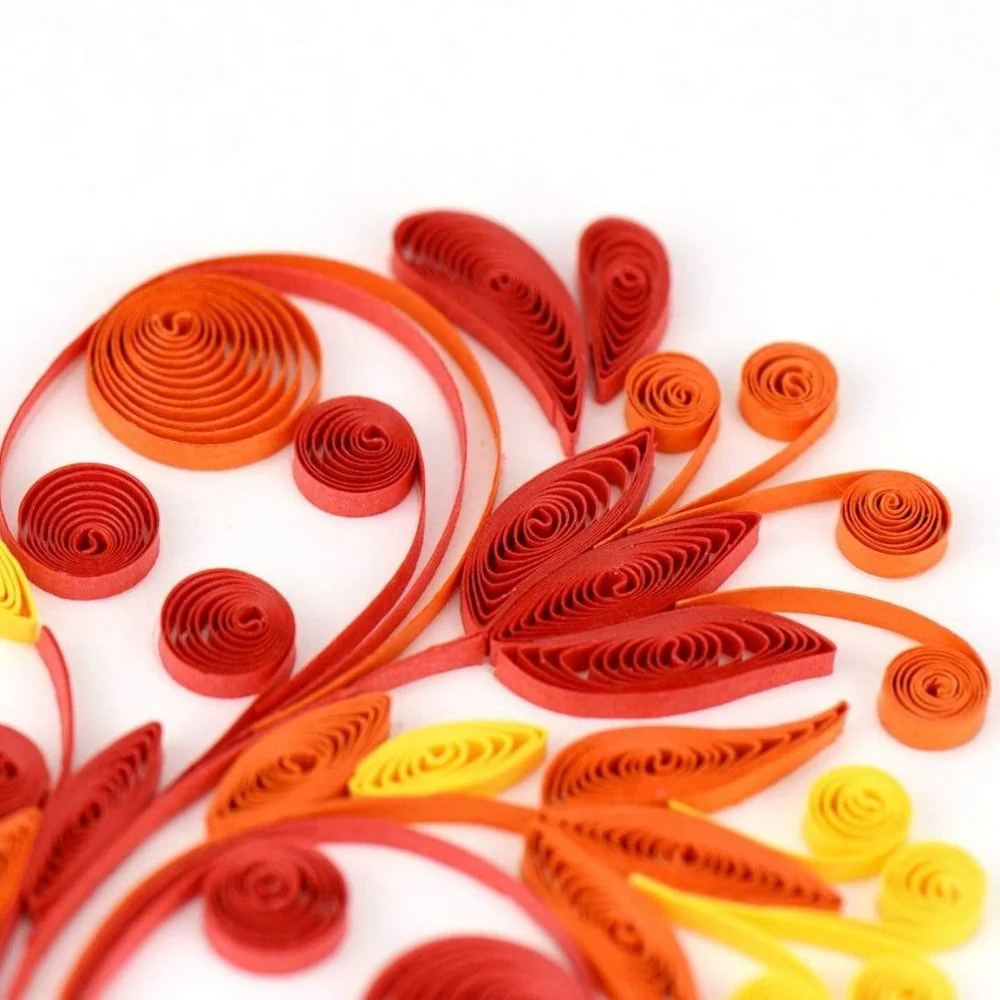 Heart Quilled Greeting Card - Image 2