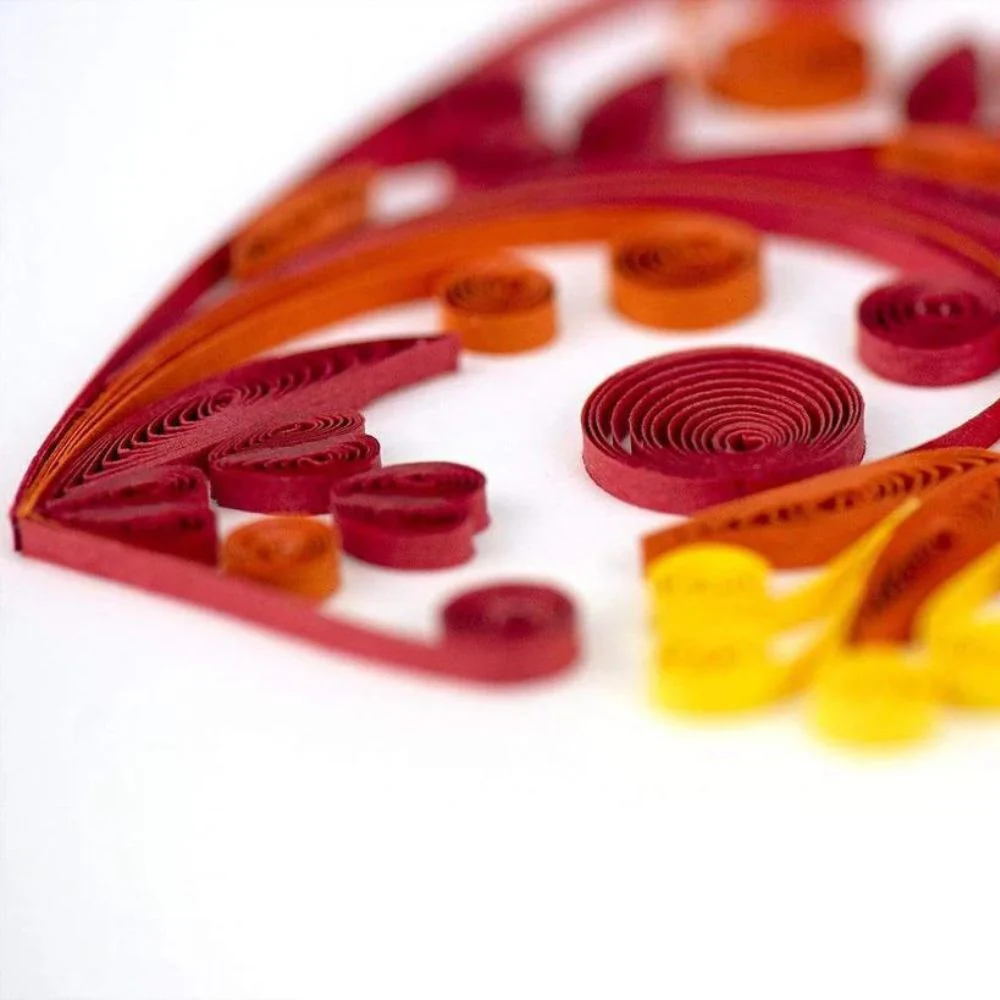 Heart Quilled Greeting Card - Image 3