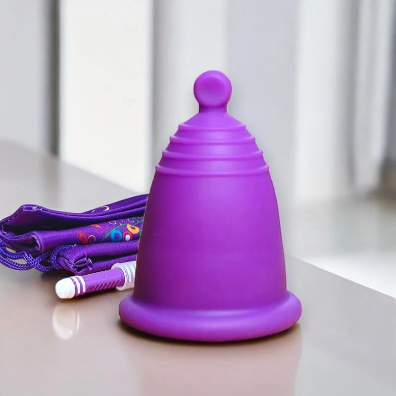 Heavy Flow MeLuna Menstrual Cup with Ball Handle, Classic Me Luna - Image 3