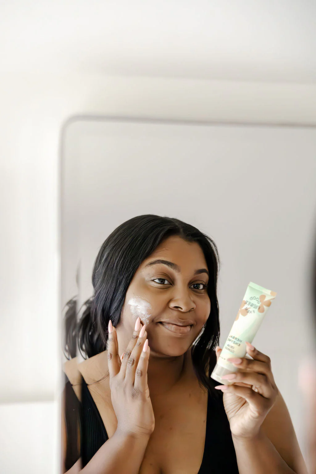 Herbal Enzyme Cream Cleanser & Makeup Remover - Image 3