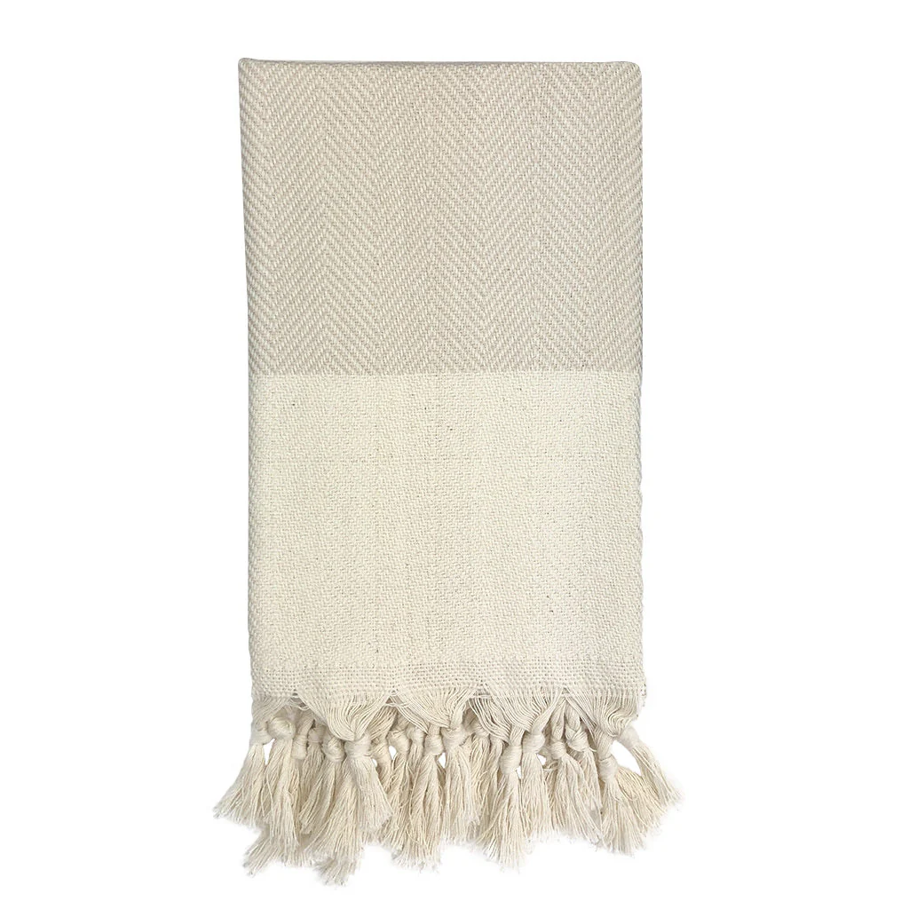 Herringbone Turkish Hand Towel - Image 3