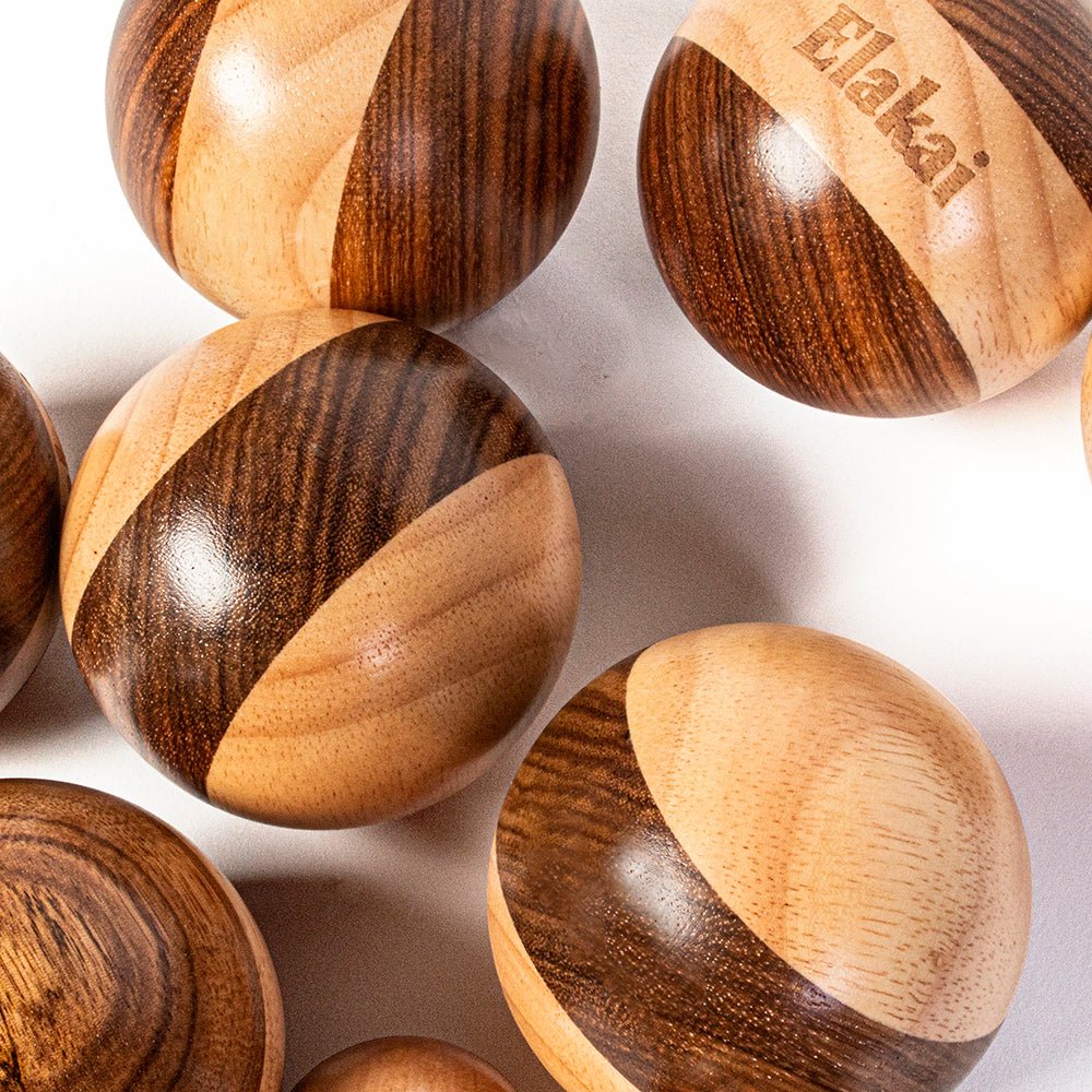 Hevea Wood 72mm Travel Bocce Set - Image 7