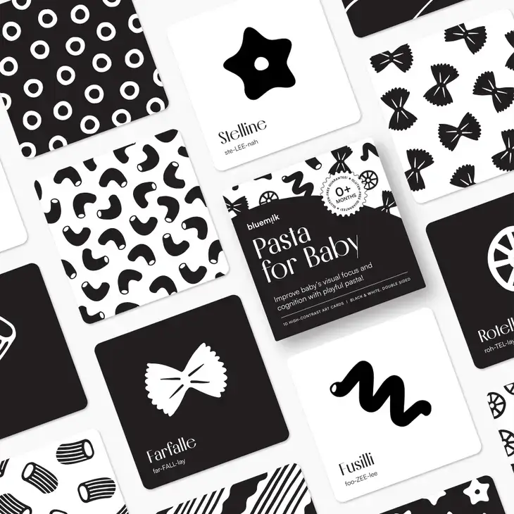 High Contrast Pasta Cards - Image 2
