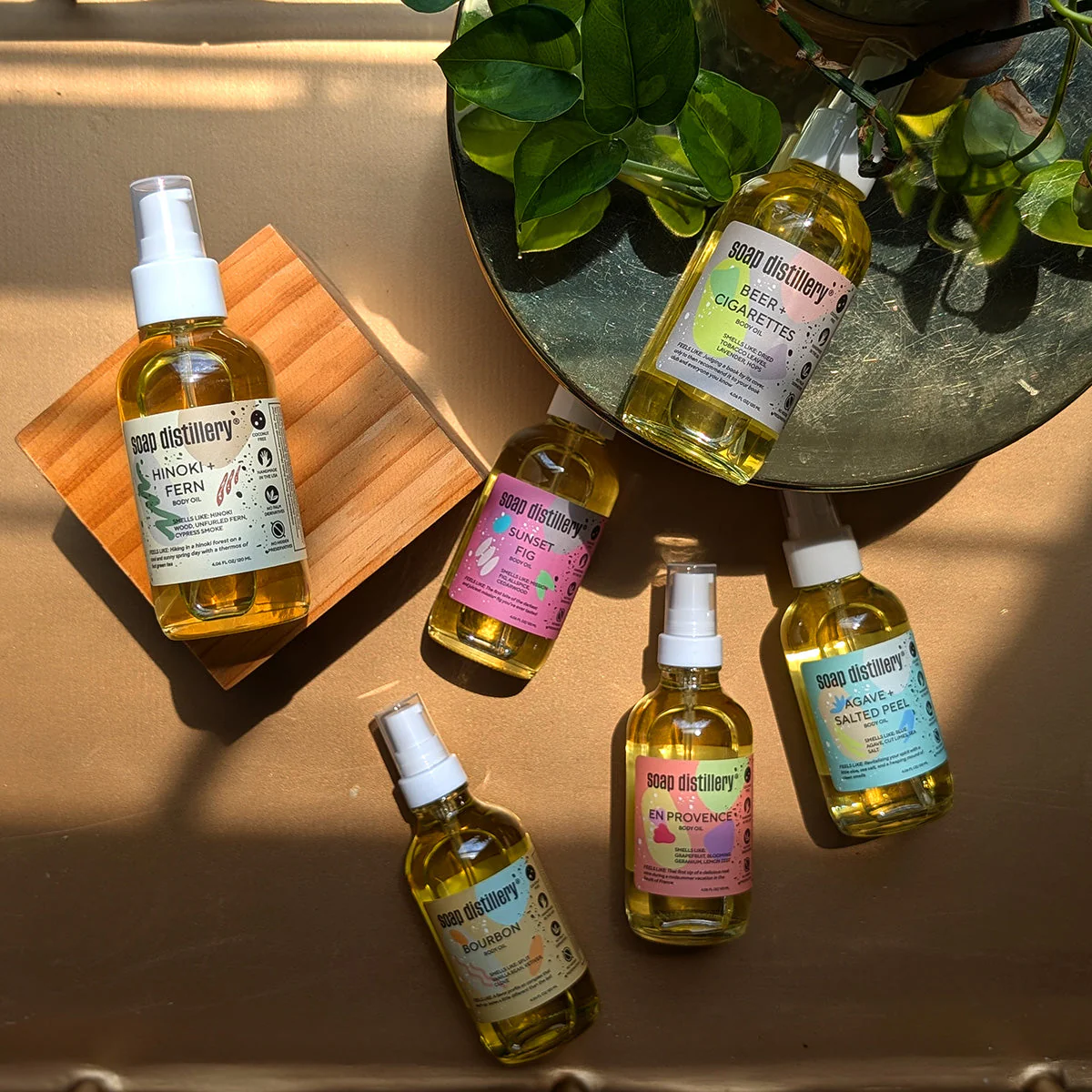 Hinoki + Fern Botanical Body Oil - Image 3