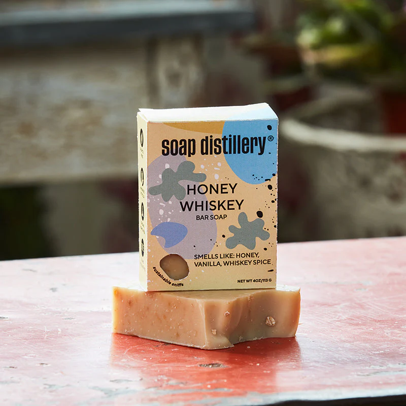 Honey Whiskey Bar Soap - Image 3