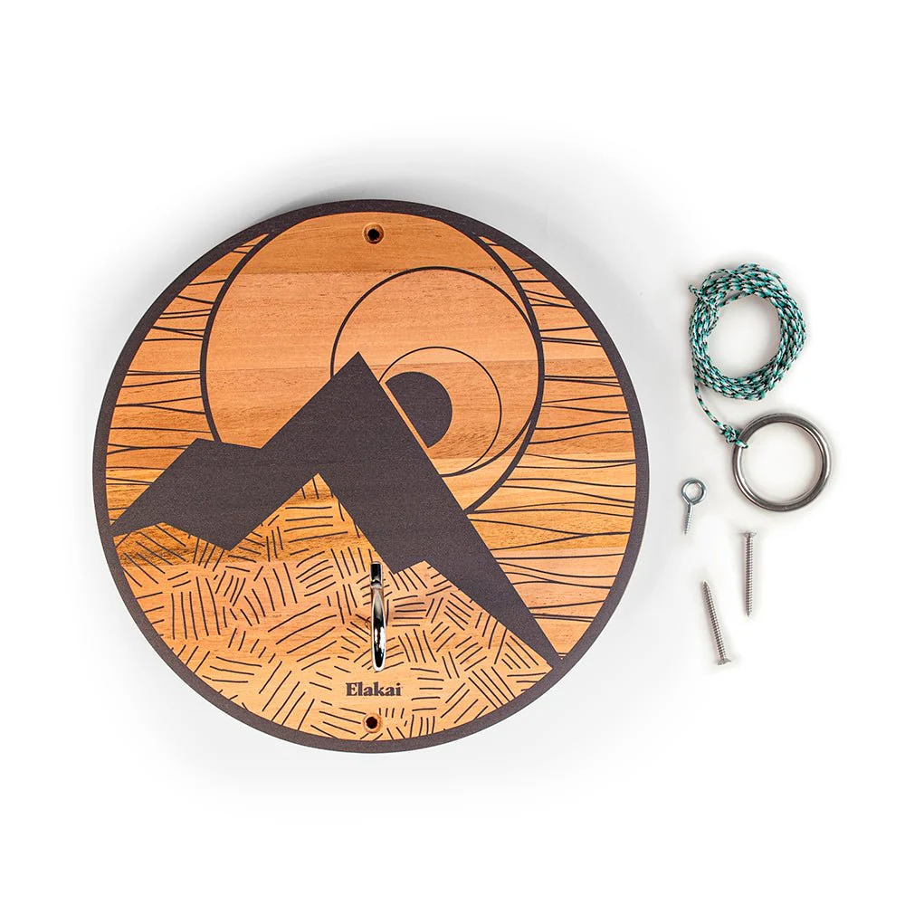 Hook and Ring Toss Game with Natural Wood Finish - Image 3