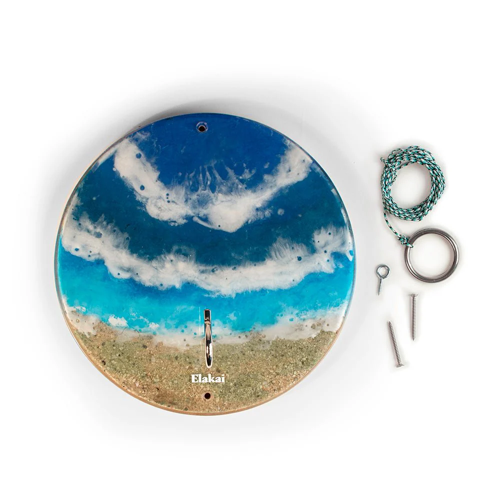 Hook and Ring Toss Game with Resin and Epoxy Finish | The Beach Hook and Ring Game - Image 3
