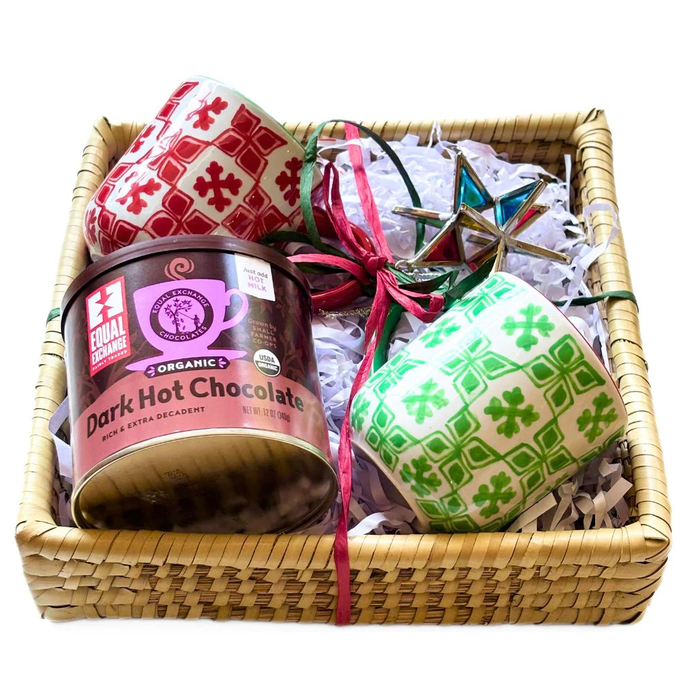 Hot Chocolate for Two Gift Set with Mugs and an Ornament - Image 6