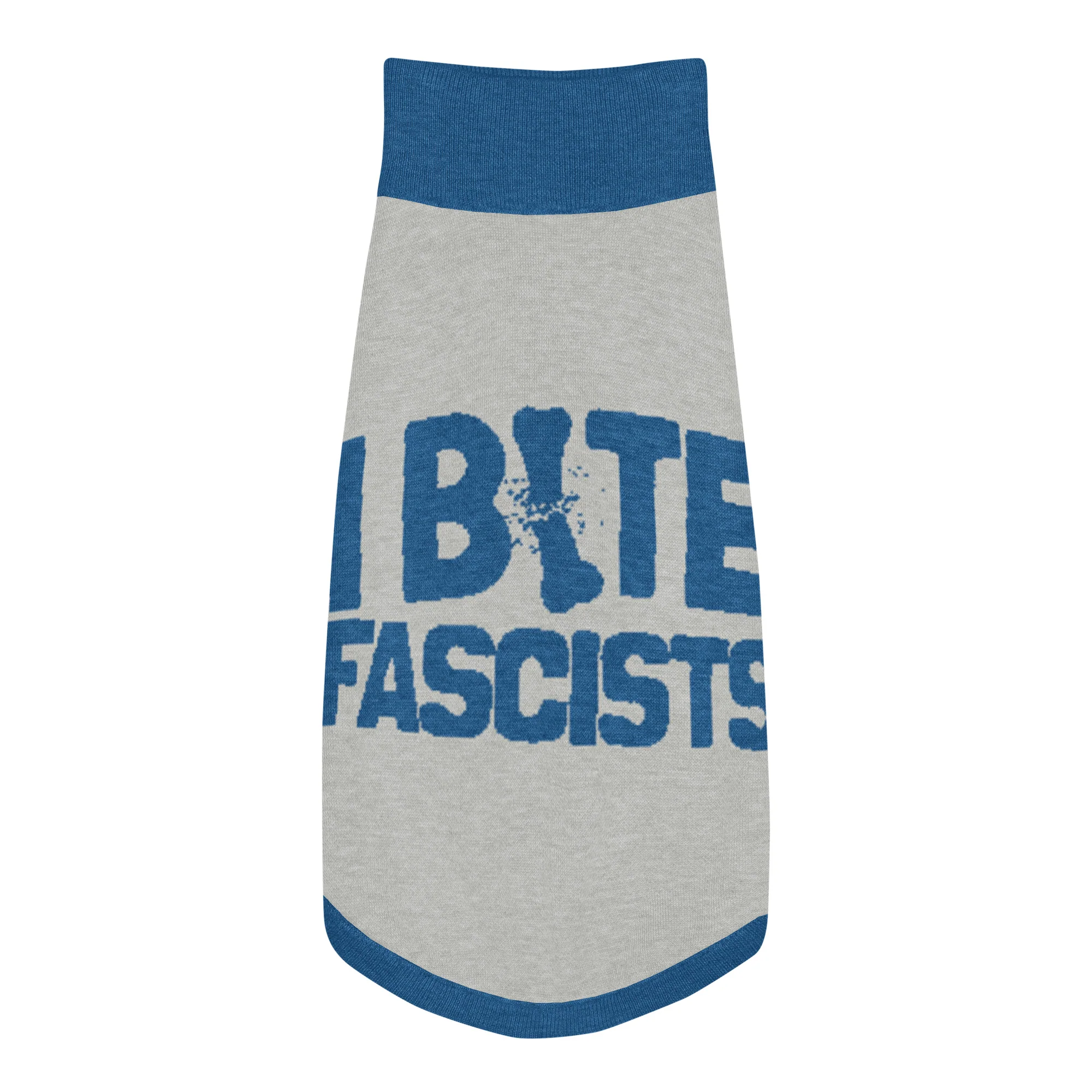 I Bite Fascists Knitted Pet Sweater - Image 14