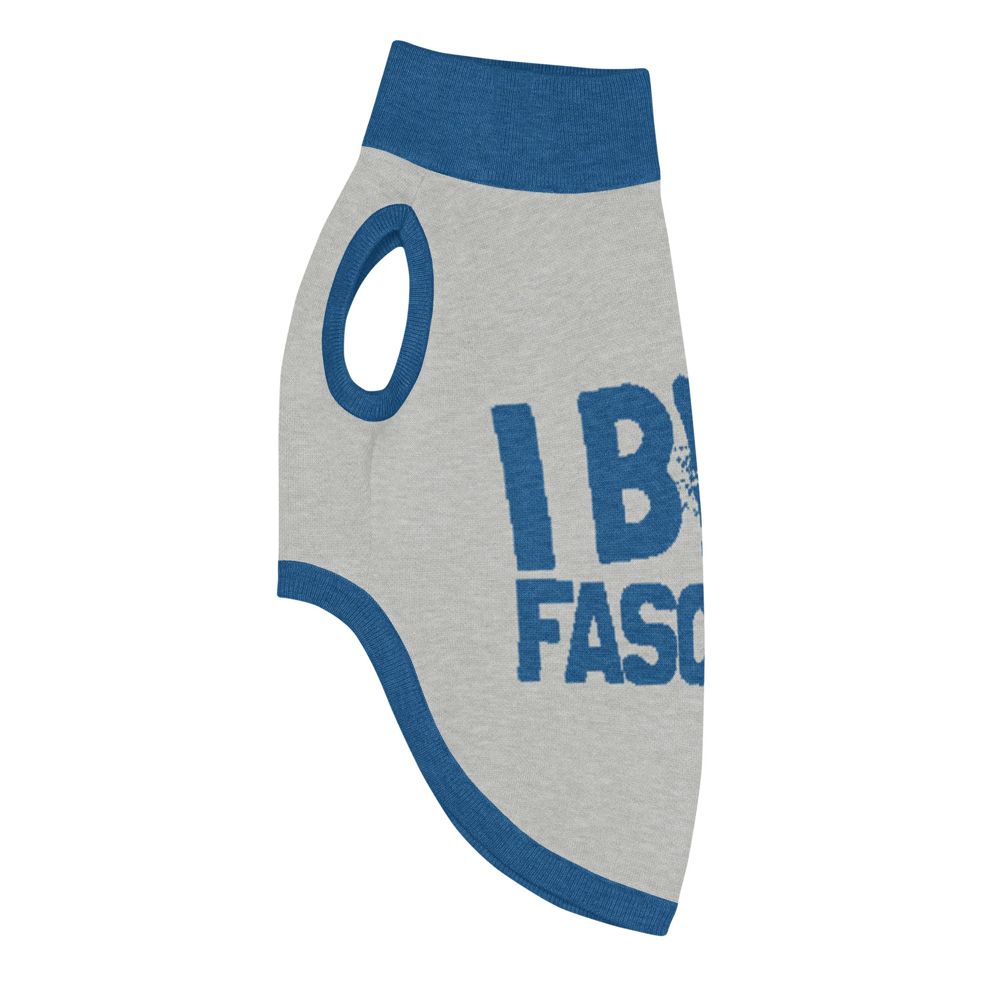 I Bite Fascists Knitted Pet Sweater - Image 15