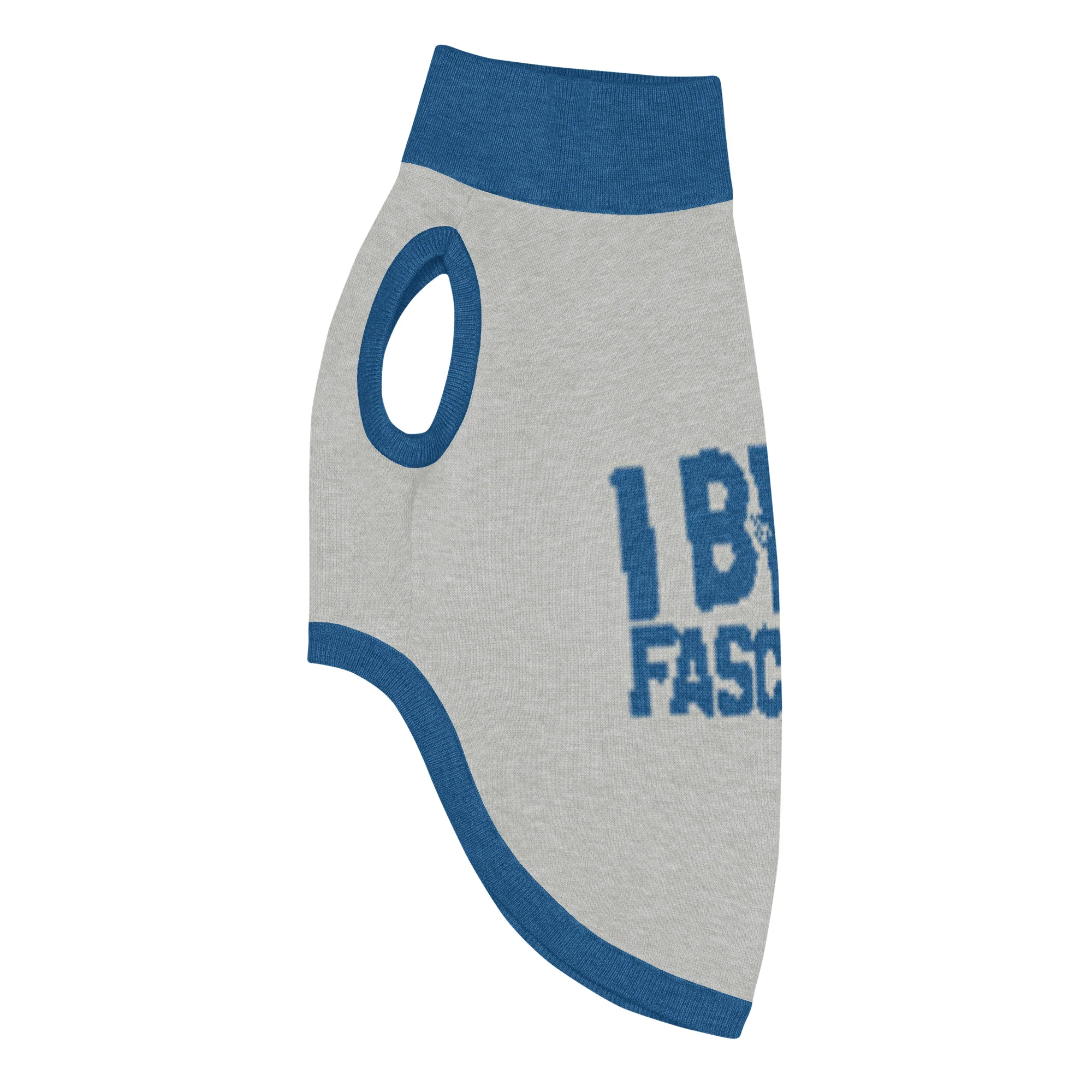 I Bite Fascists Knitted Pet Sweater - Image 3
