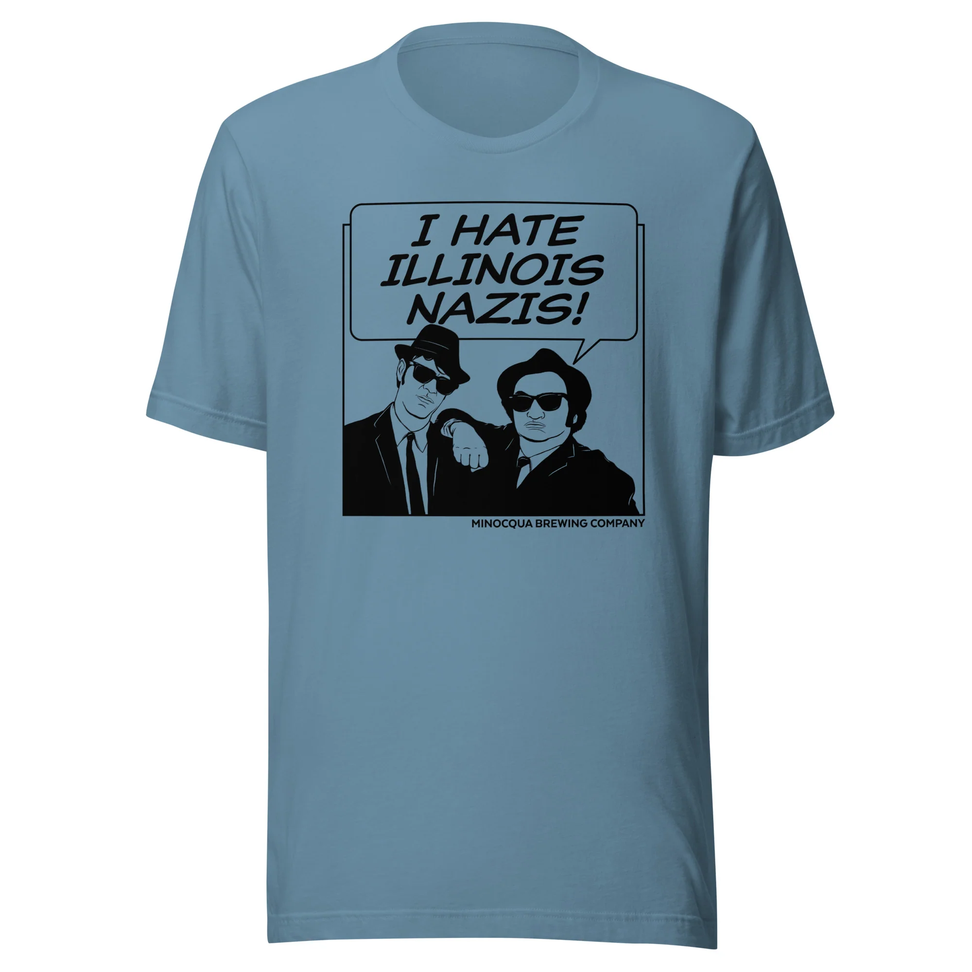 I Hate Illinois Nazis T-Shirt - Image 3