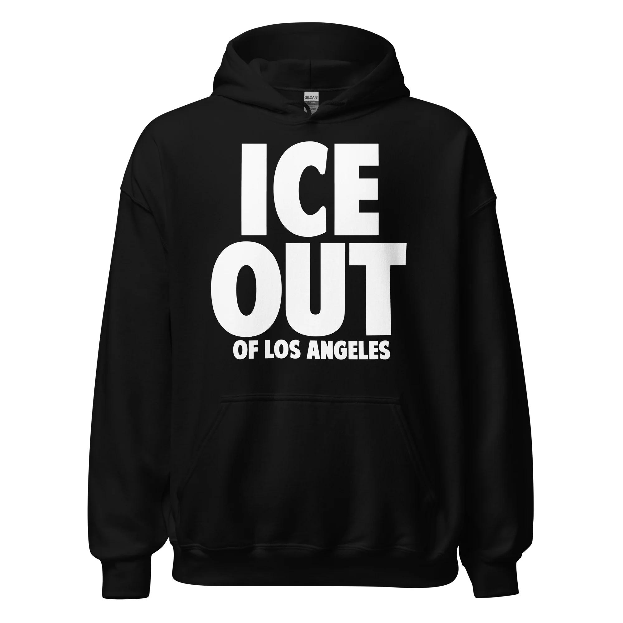 ICE Out of Los Angeles Hoodie - Image 2