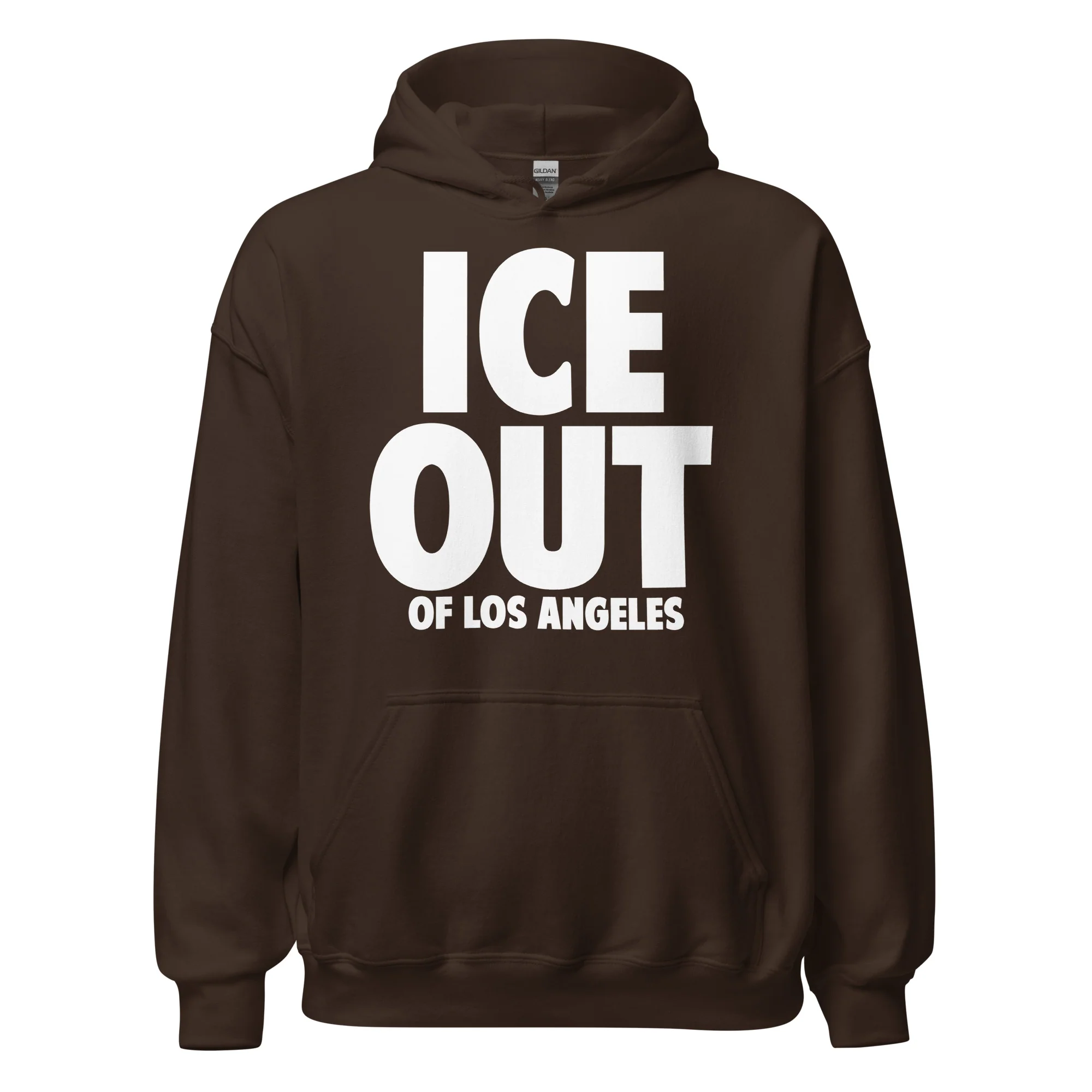 ICE Out of Los Angeles Hoodie - Image 3