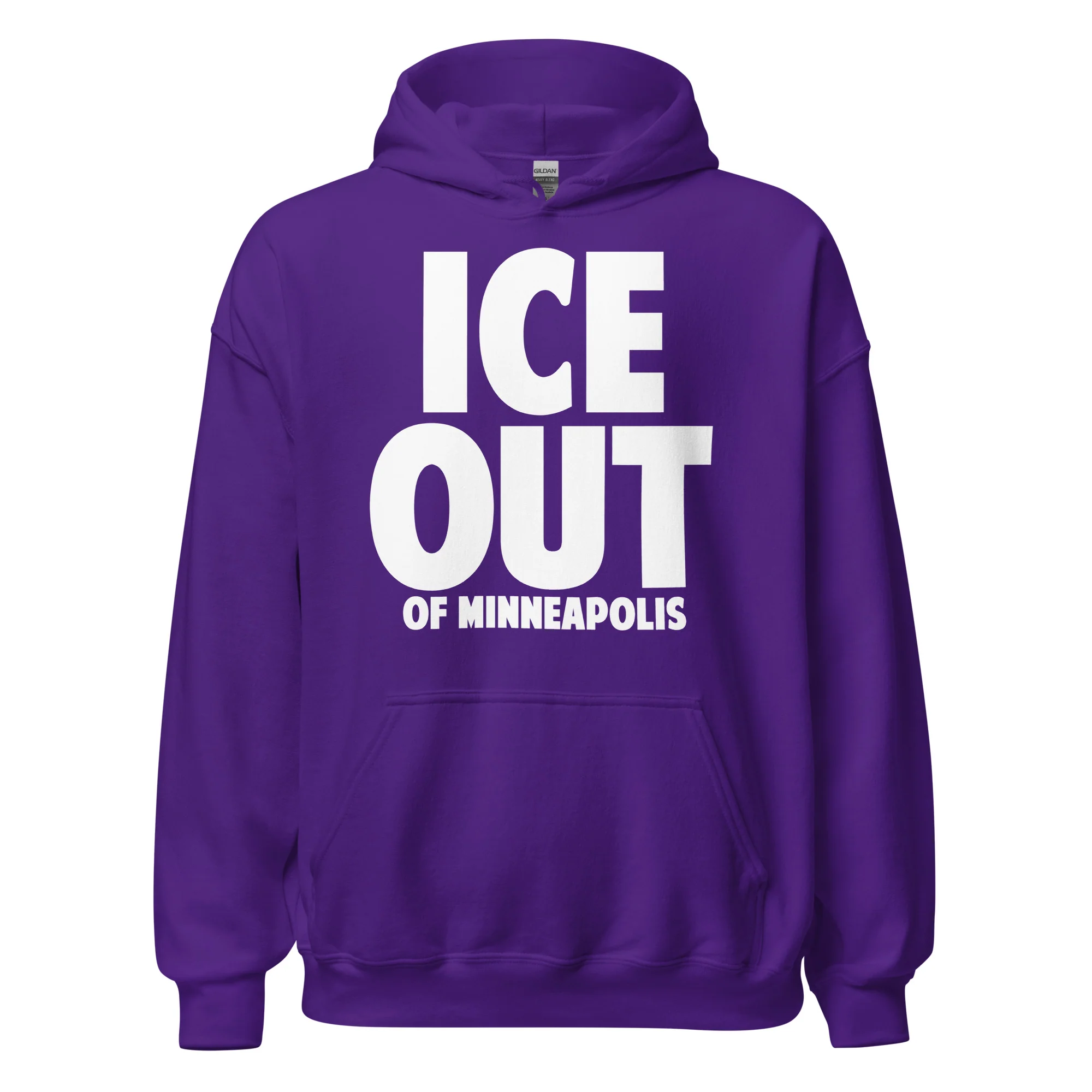 ICE Out of Minneapolis Hoodie - Image 3