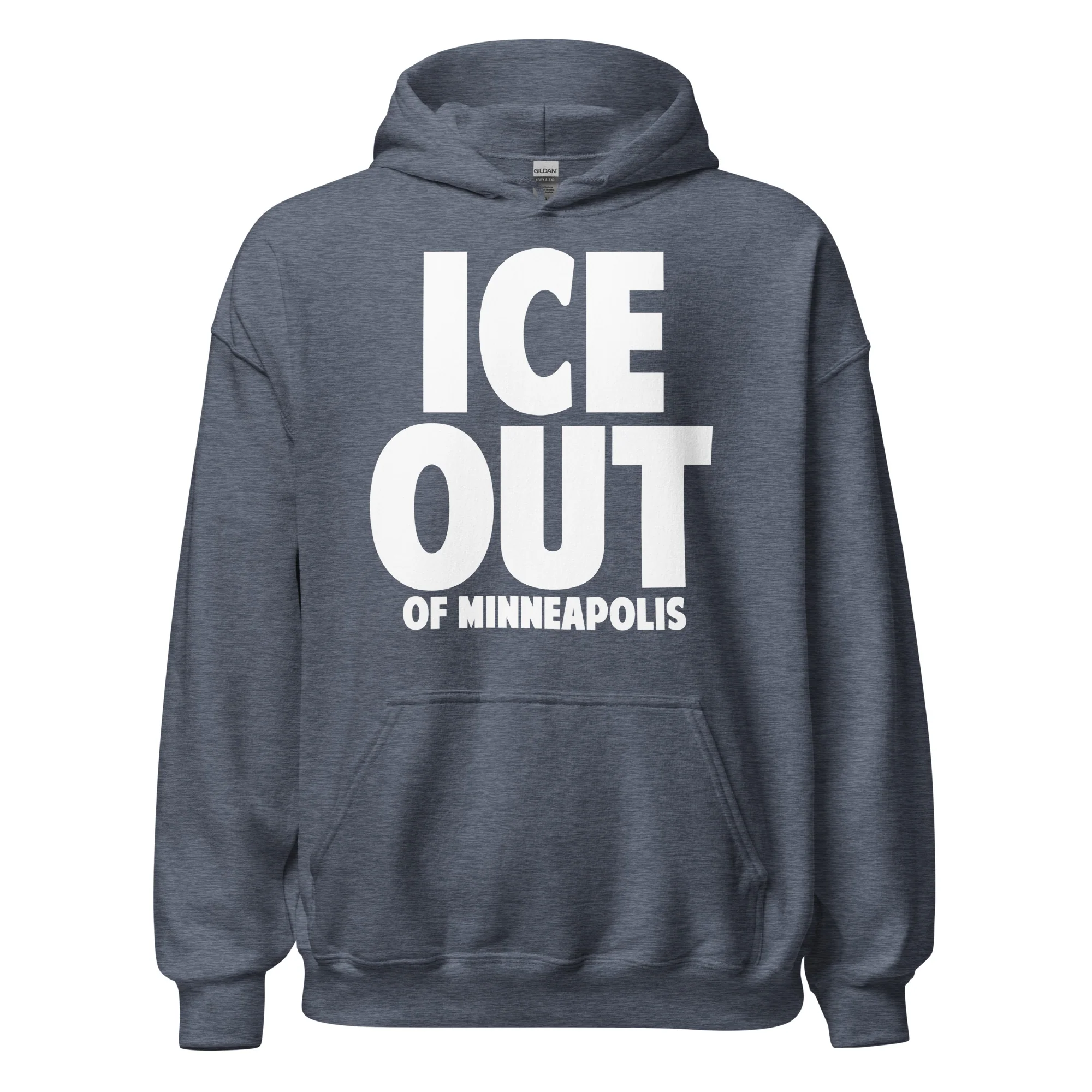ICE Out of Minneapolis Hoodie - Image 4