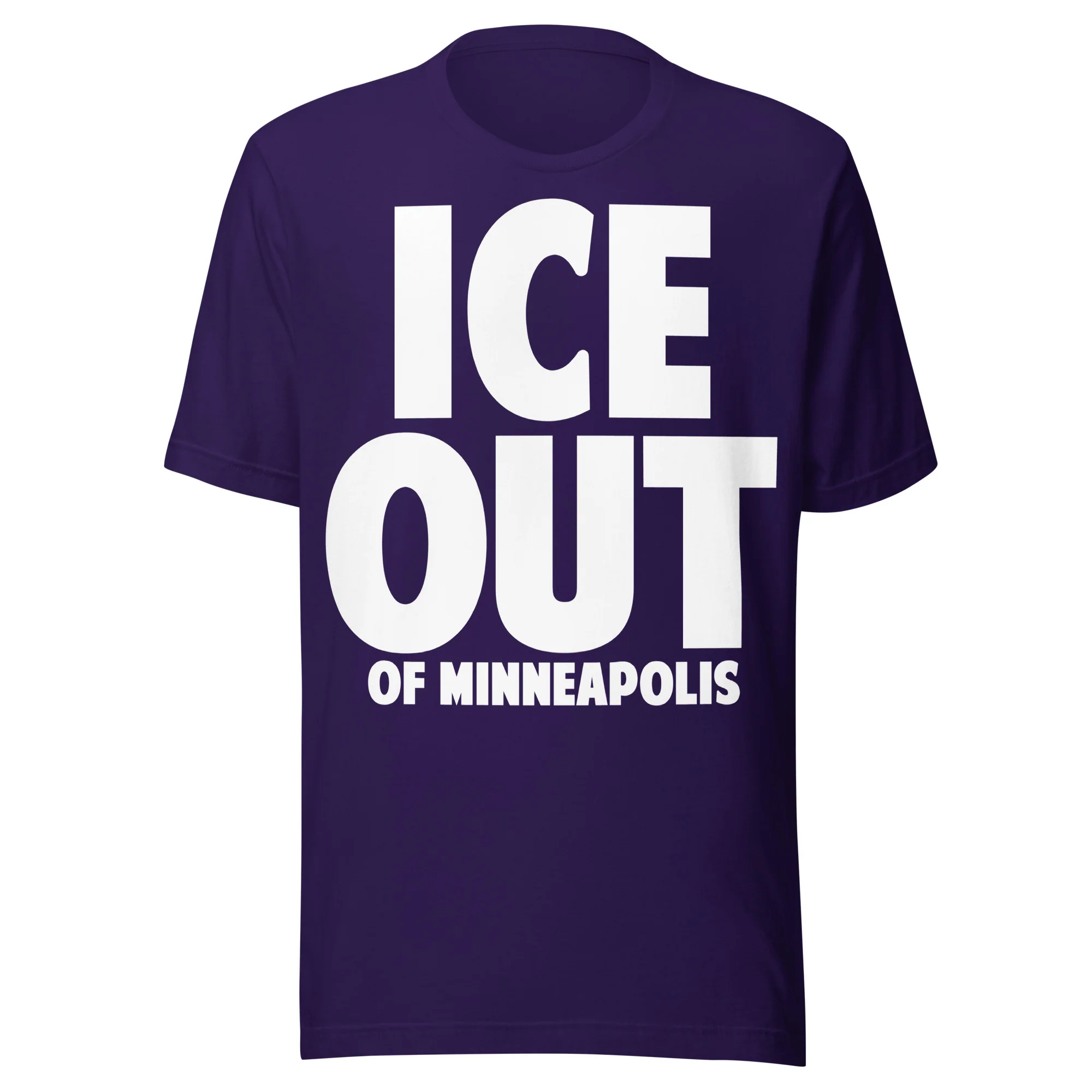 ICE Out of Minneapolis T-Shirt - Image 2