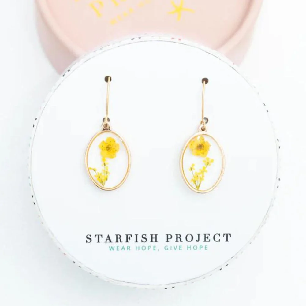 In Bloom Drop Earrings - Image 3