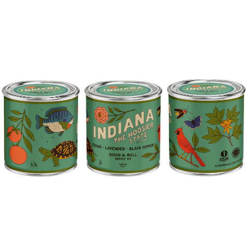 Indiana State Candle - Image 2