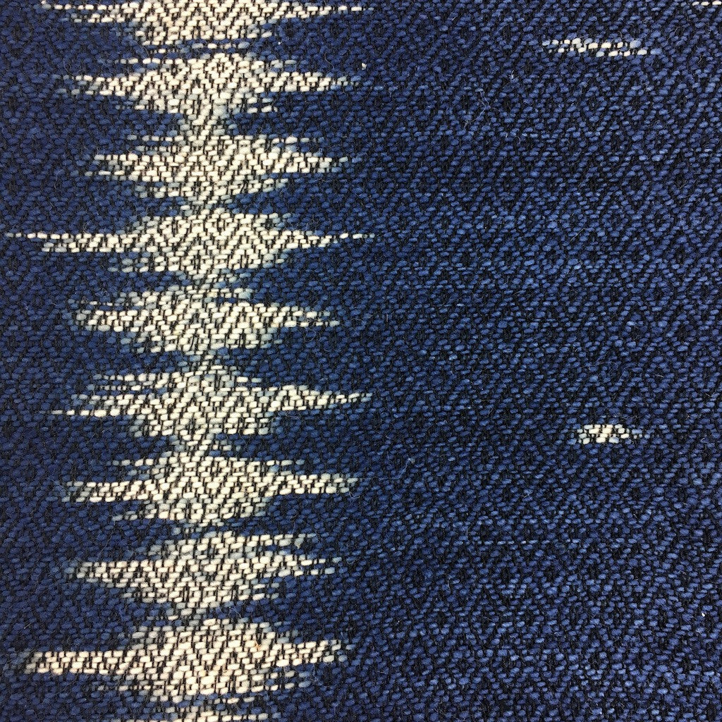 Indigo Ikat Pillow Cover - Image 4