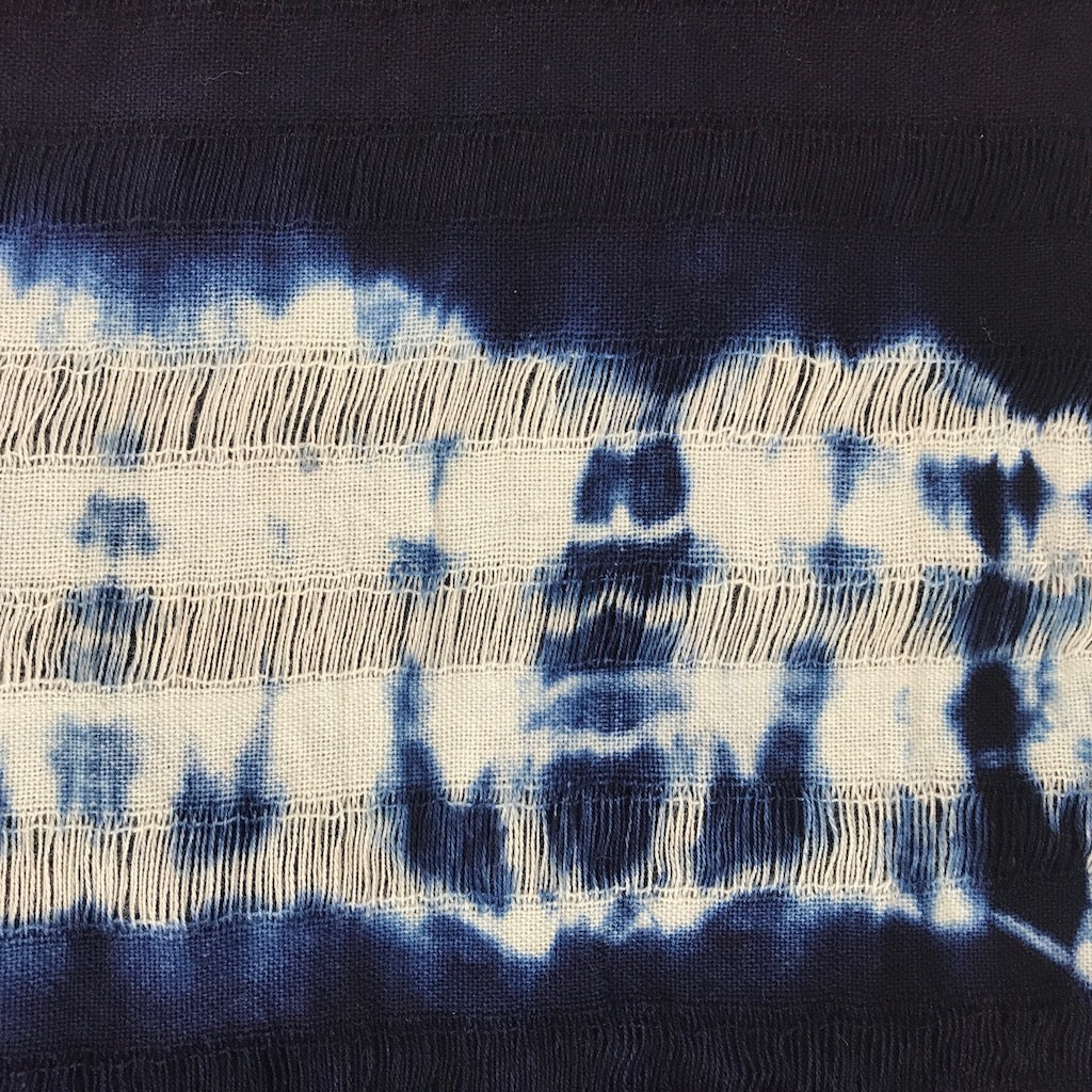 Indigo Stripe Scarf - Image 3