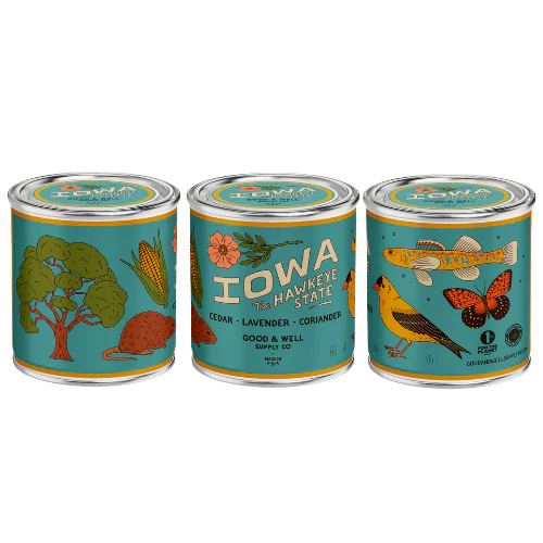 Iowa State Candle - Image 2
