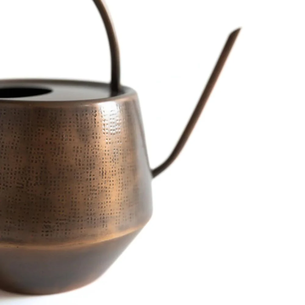 Iron Watering Can in Antique Copper Finish - Image 4