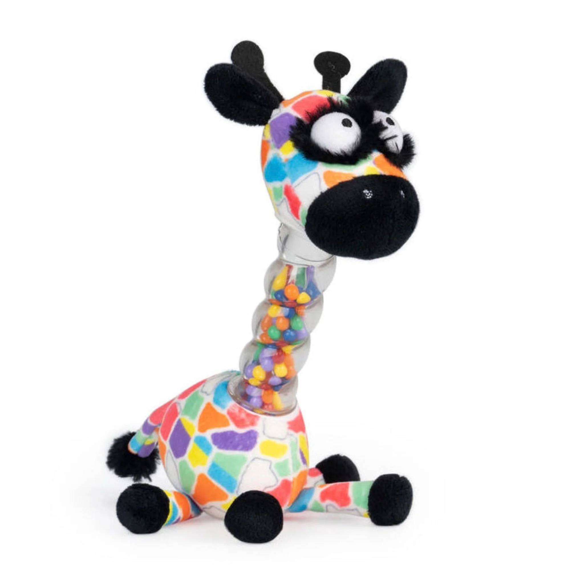 Jaffy the Fringe Footed Giraffe Hand Rattle Jingle Jangle Activity Toy - Image 2