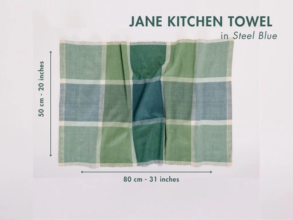 Jane Handwoven Ethiopian Cotton Kitchen Towel - Image 10