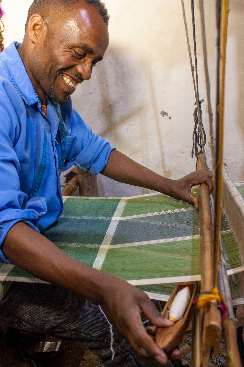 Jane Handwoven Ethiopian Cotton Kitchen Towel - Image 11