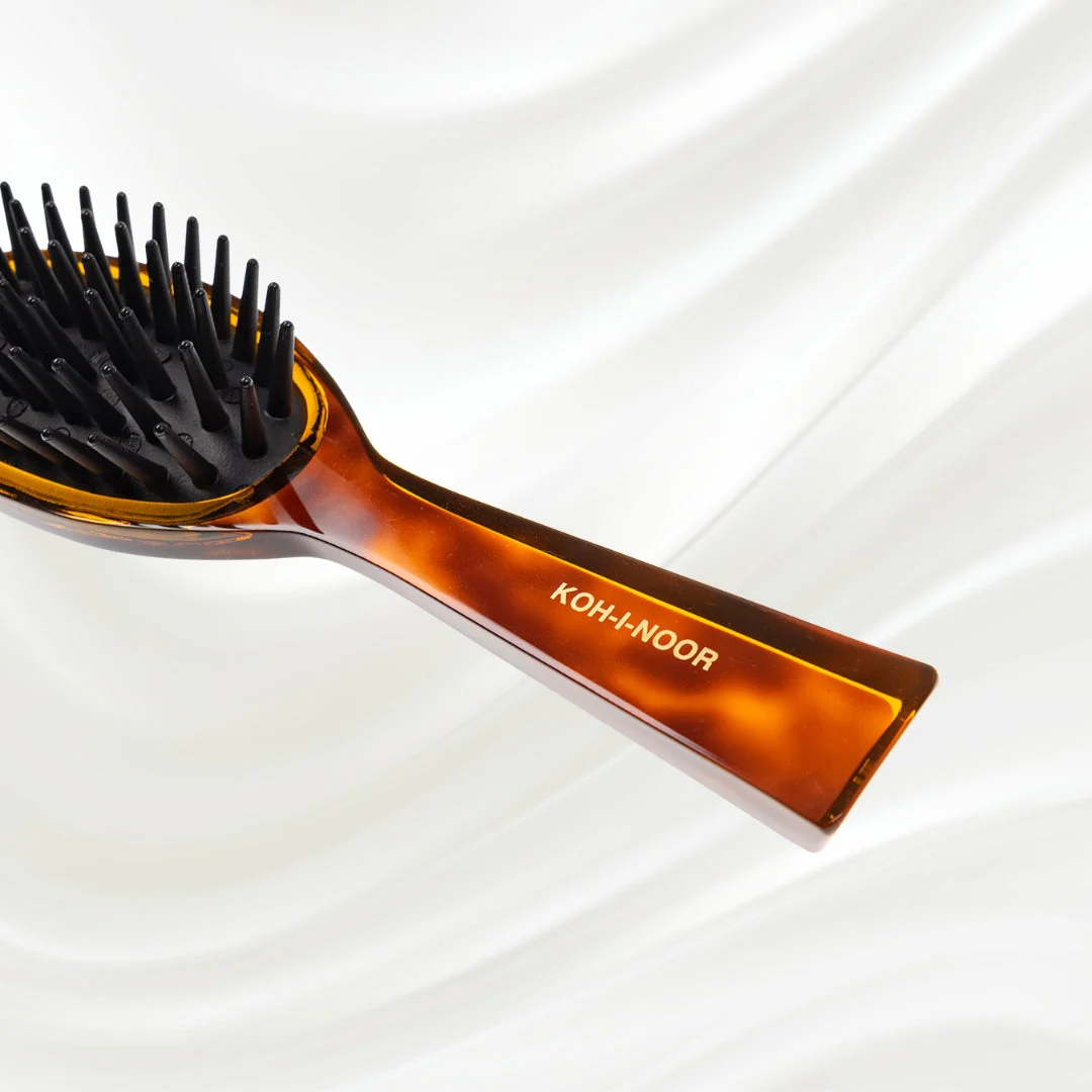 Jaspè Konika Detangling Brush - Molded Cone Pins for Wet, Wavy & Curly Hair - Image 5