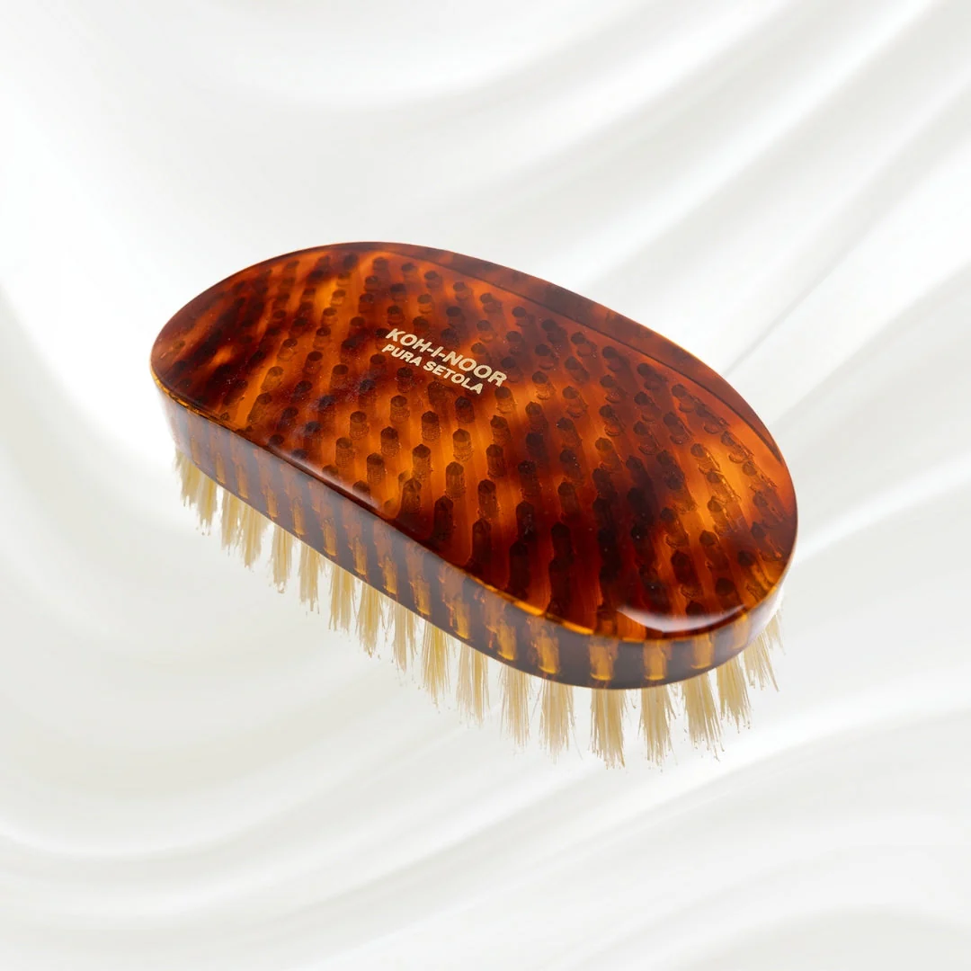 Jaspè Military Natural Bristle Brush - Men's Hair & Beard Grooming - Image 2