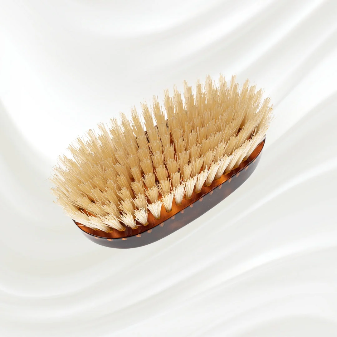 Jaspè Military Natural Bristle Brush - Men's Hair & Beard Grooming - Image 4