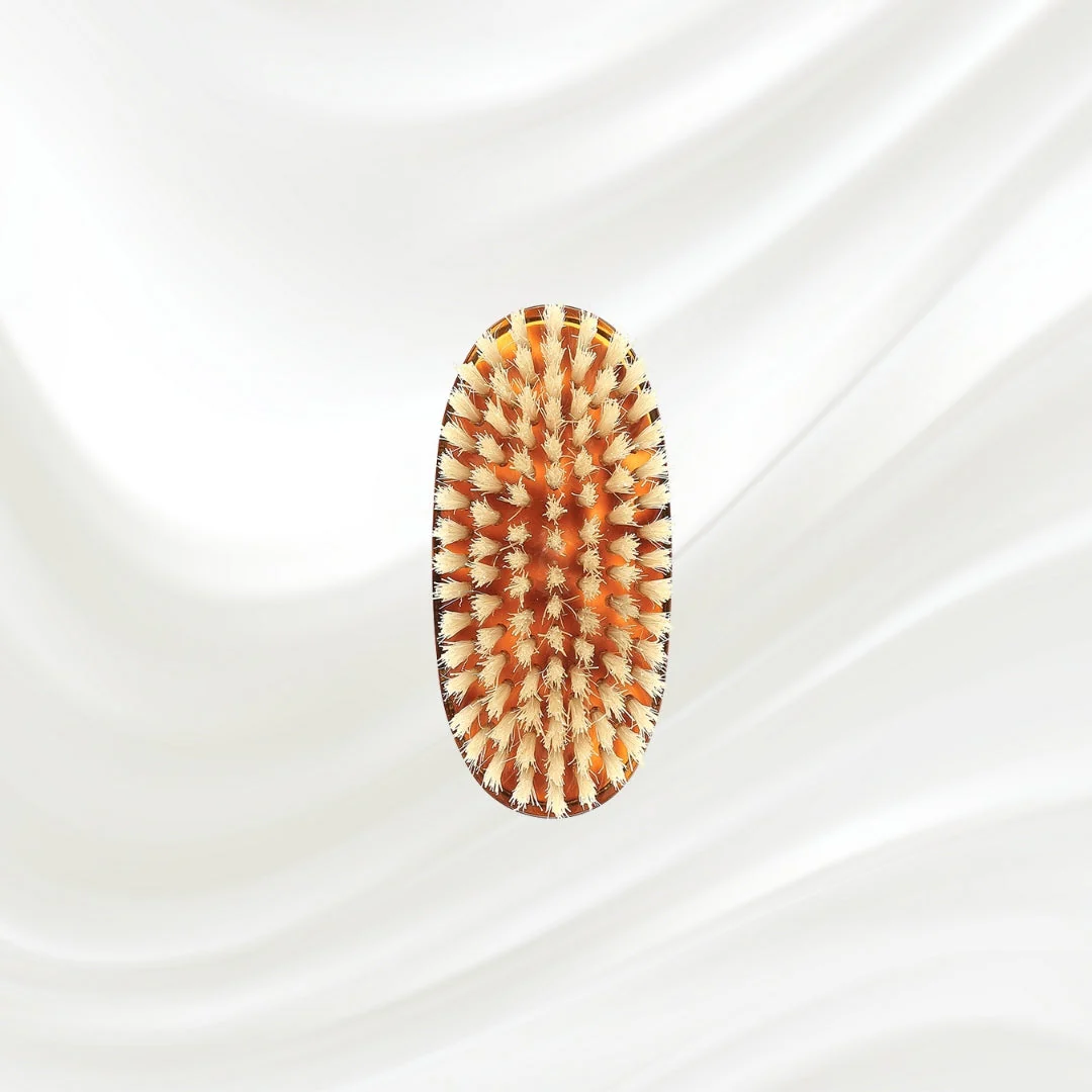 Jaspè Military Natural Bristle Brush - Men's Hair & Beard Grooming - Image 6