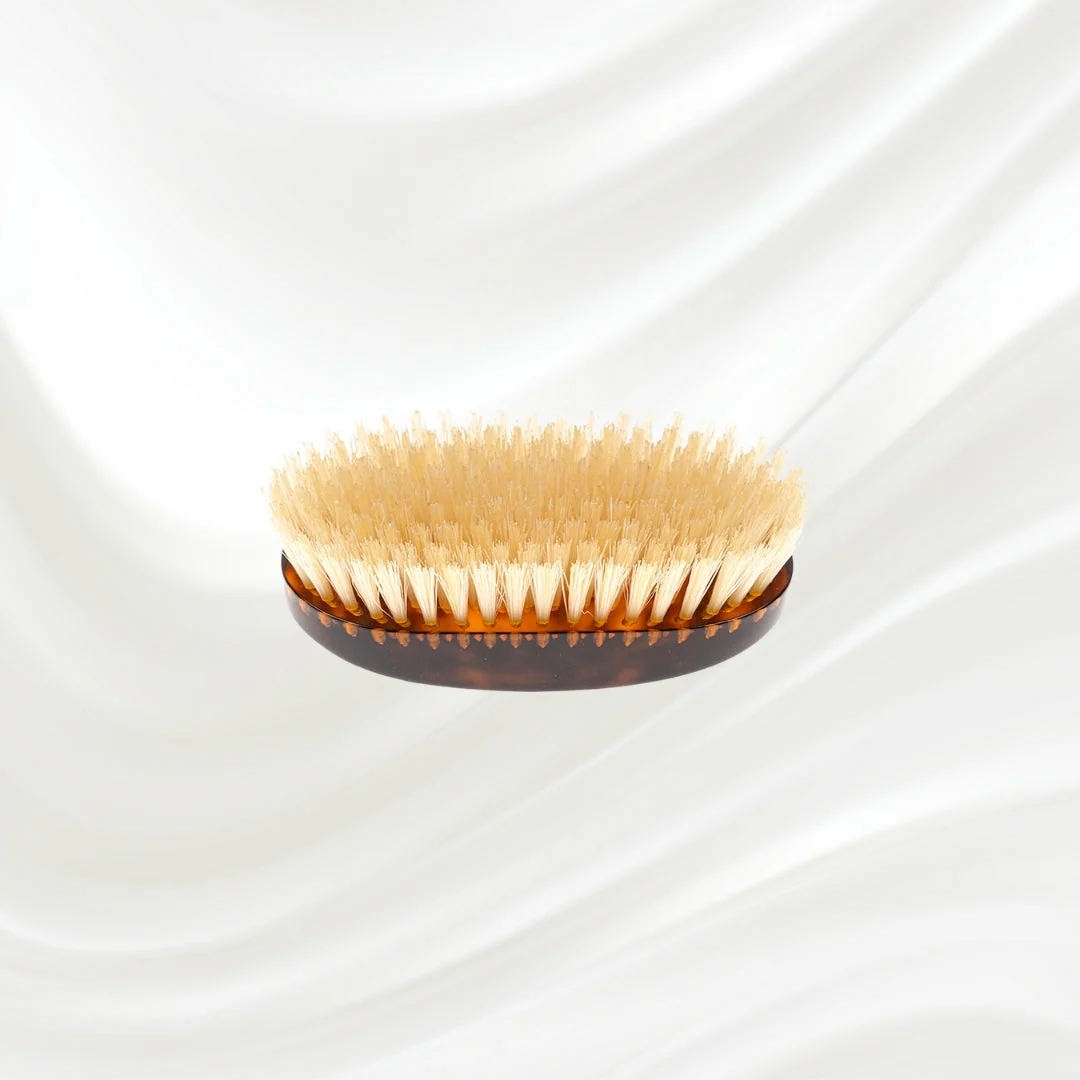 Jaspè Military Natural Bristle Brush - Men's Hair & Beard Grooming - Image 7
