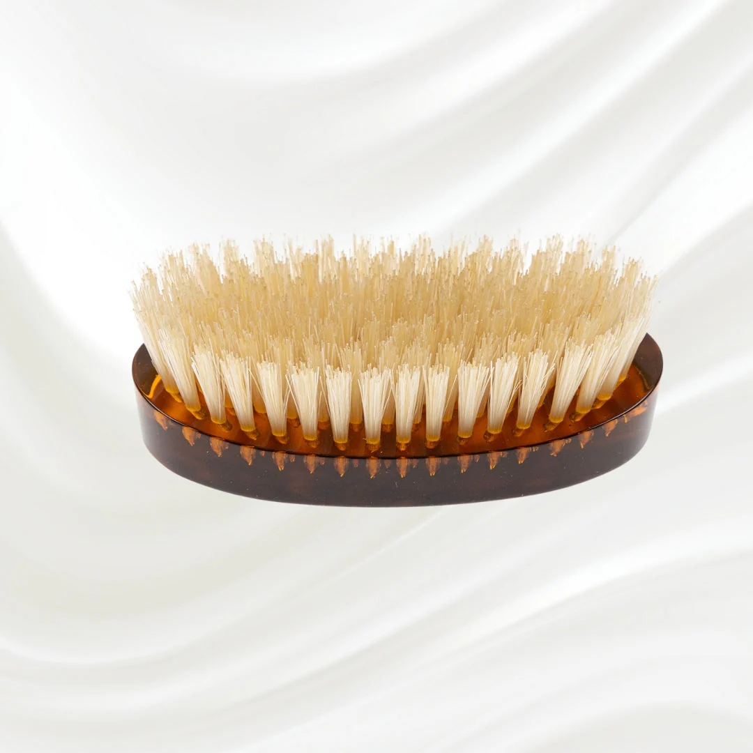 Jaspè Military Natural Bristle Brush - Men's Hair & Beard Grooming - Image 8